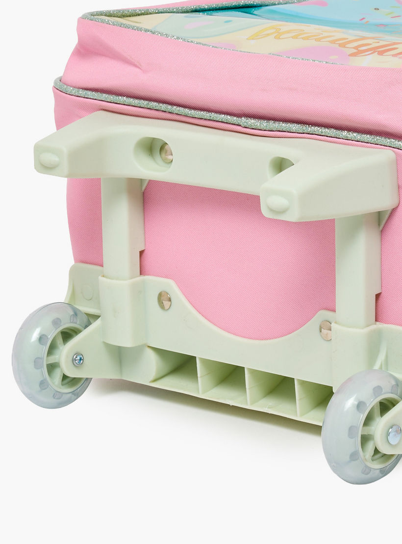 SAMI STUDIO Printed 5-Piece School Trolley Bag Set for Girls 5-8 Years with Lunch Bag - 16 inches-school-bagsandbackpacks-trolleybags-image-13