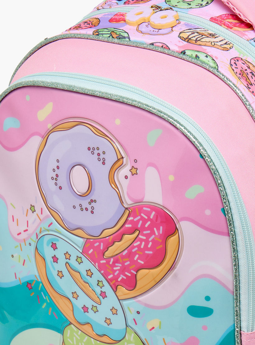 SAMI STUDIO Printed 5-Piece School Trolley Bag Set for Girls 5-8 Years with Lunch Bag - 16 inches-school-bagsandbackpacks-trolleybags-image-6