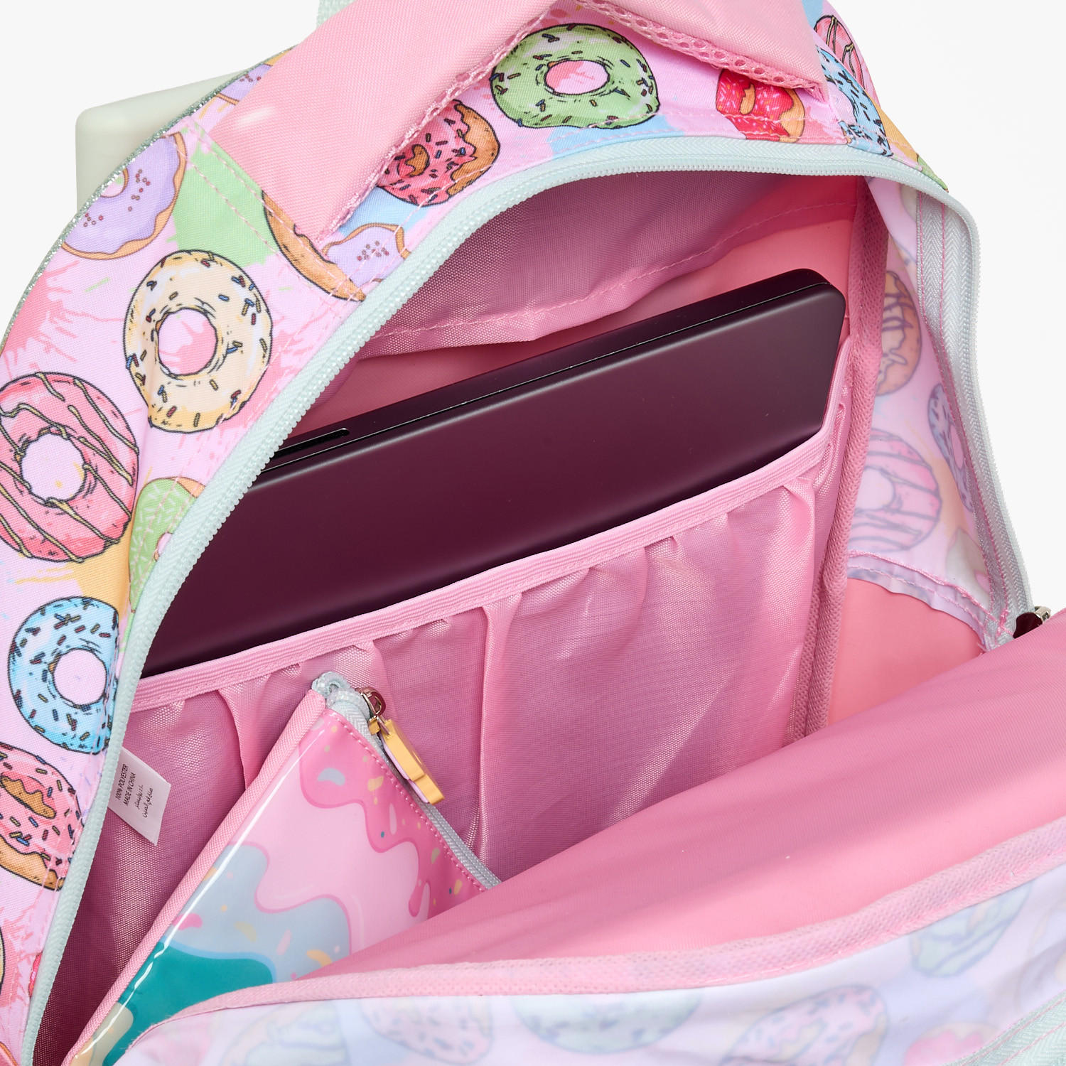 SAMI STUDIO Printed 5-Piece School Trolley Bag Set for Girls 5-8 Years with Lunch Bag - 16 inches-school-bagsandbackpacks-trolleybags-image-8