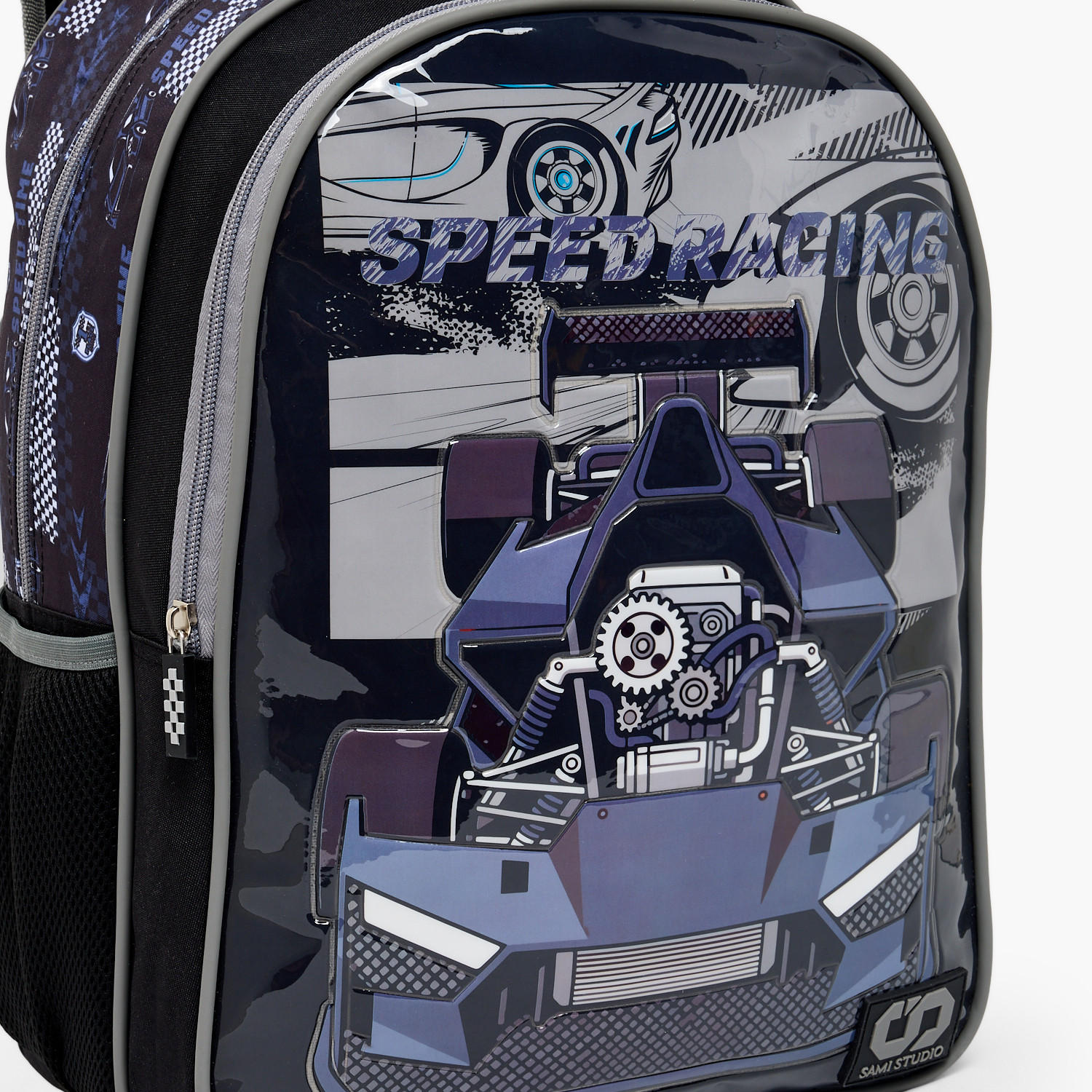 SAMI STUDIO Game Print 5-Piece School Backpack Set for Boys 5-8 Years with Lunch Bag - 16 inches-school-bagsandbackpacks-backpacks-image-5