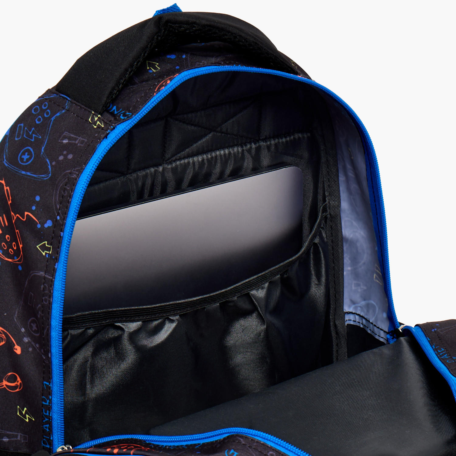 SAMI STUDIO Gaming Print 5-Piece School Backpack Set for Boys 5-8 Years with Lunch Bag - 16 inches-school-bagsandbackpacks-backpacks-image-7