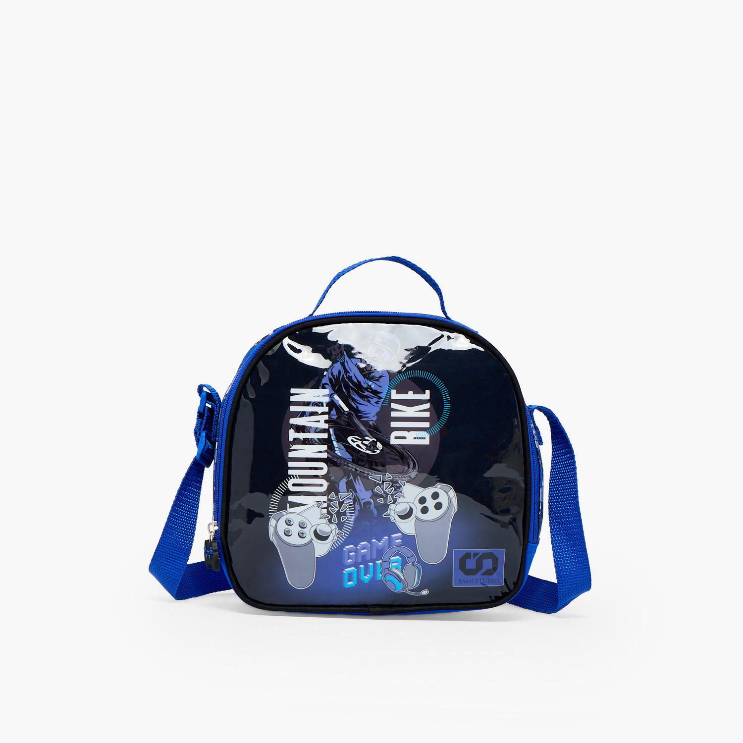 SAMI STUDIO Game Print 5-Piece School Trolley Bag Set for Boys 5-8 Years with Lunch Bag - 16 inches-school-bagsandbackpacks-trolleybags-image-14