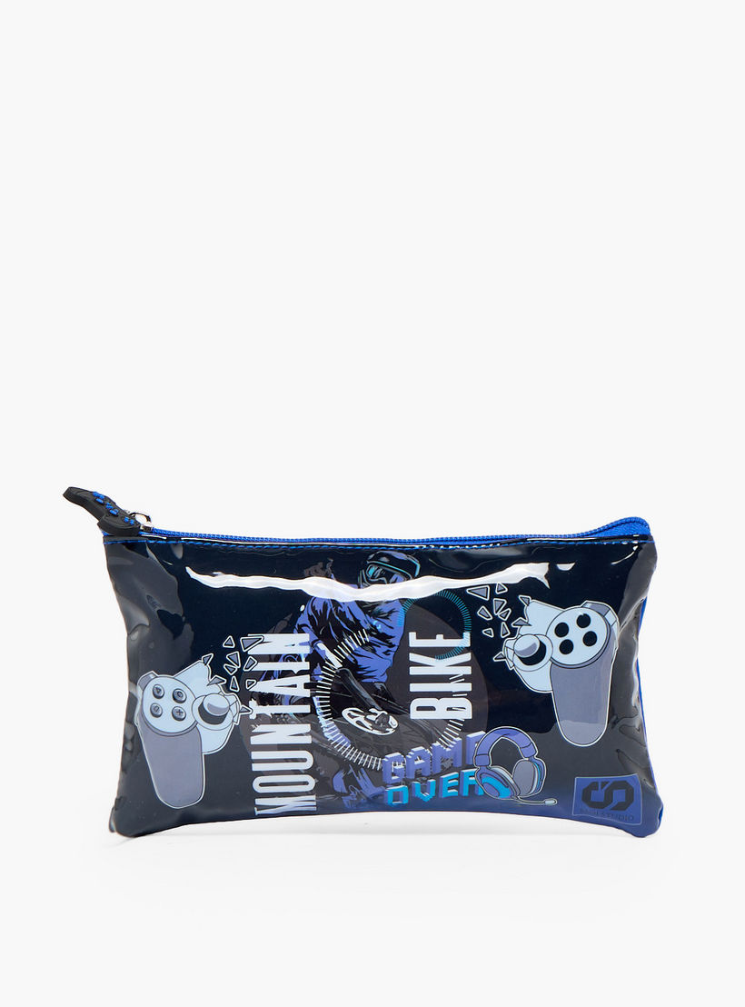 SAMI STUDIO Game Print 5-Piece School Trolley Bag Set for Boys 5-8 Years with Lunch Bag - 16 inches-school-bagsandbackpacks-trolleybags-image-17