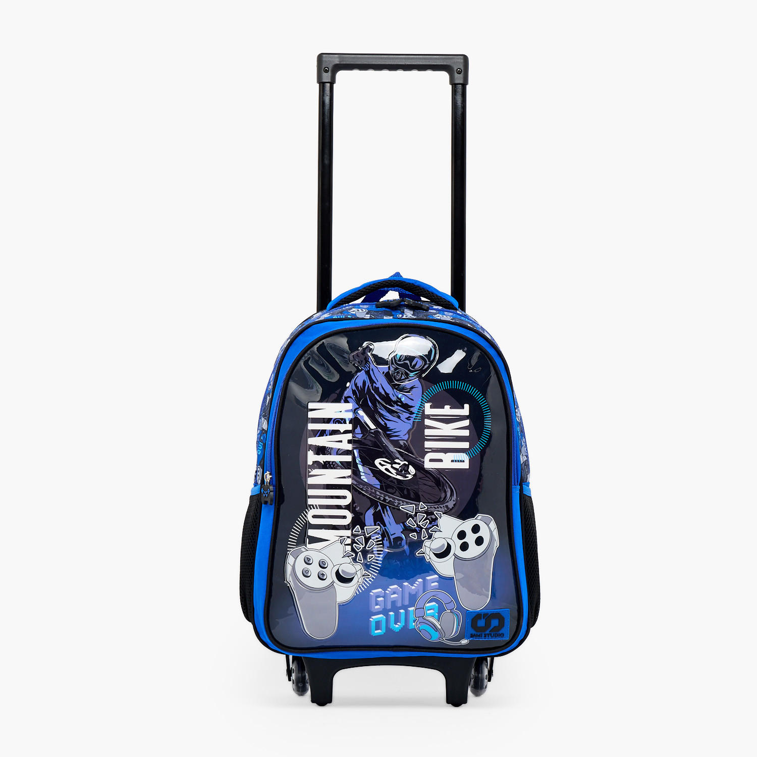 SAMI STUDIO Game Print 5-Piece School Trolley Bag Set for Boys 5-8 Years with Lunch Bag - 16 inches-school-bagsandbackpacks-trolleybags-image-5