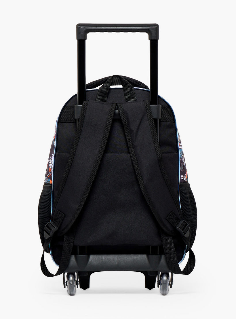 SAMI STUDIO Rubiks Print 5-Piece School Trolley Bag Set for Boys 5-8 Years with Lunch Bag -16 inches-school-bagsandbackpacks-trolleybags-image-11