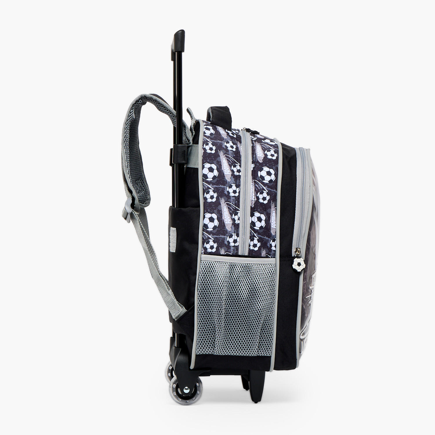 SAMI STUDIO Football 5-Piece School Trolley Bag Set for Boys 5-8 Years with Lunch Bag - 16 inches-school-bagsandbackpacks-trolleybags-image-10