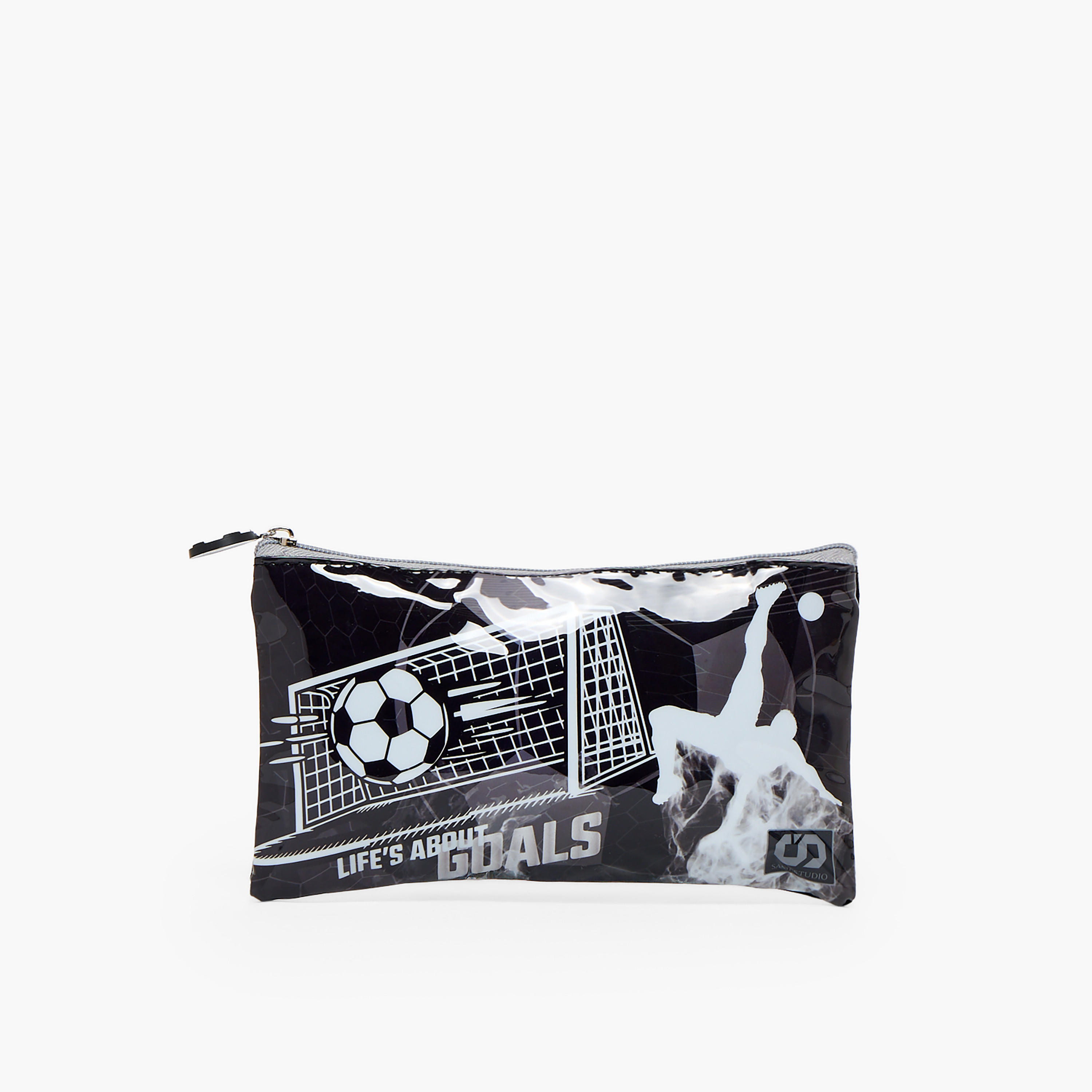 SAMI STUDIO Football 5-Piece School Trolley Bag Set for Boys 5-8 Years with Lunch Bag - 16 inches-school-bagsandbackpacks-trolleybags-image-17