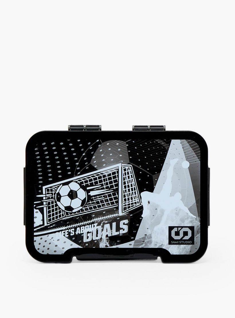 SAMI STUDIO Football 5-Piece School Trolley Bag Set for Boys 5-8 Years with Lunch Bag - 16 inches-school-bagsandbackpacks-trolleybags-image-18