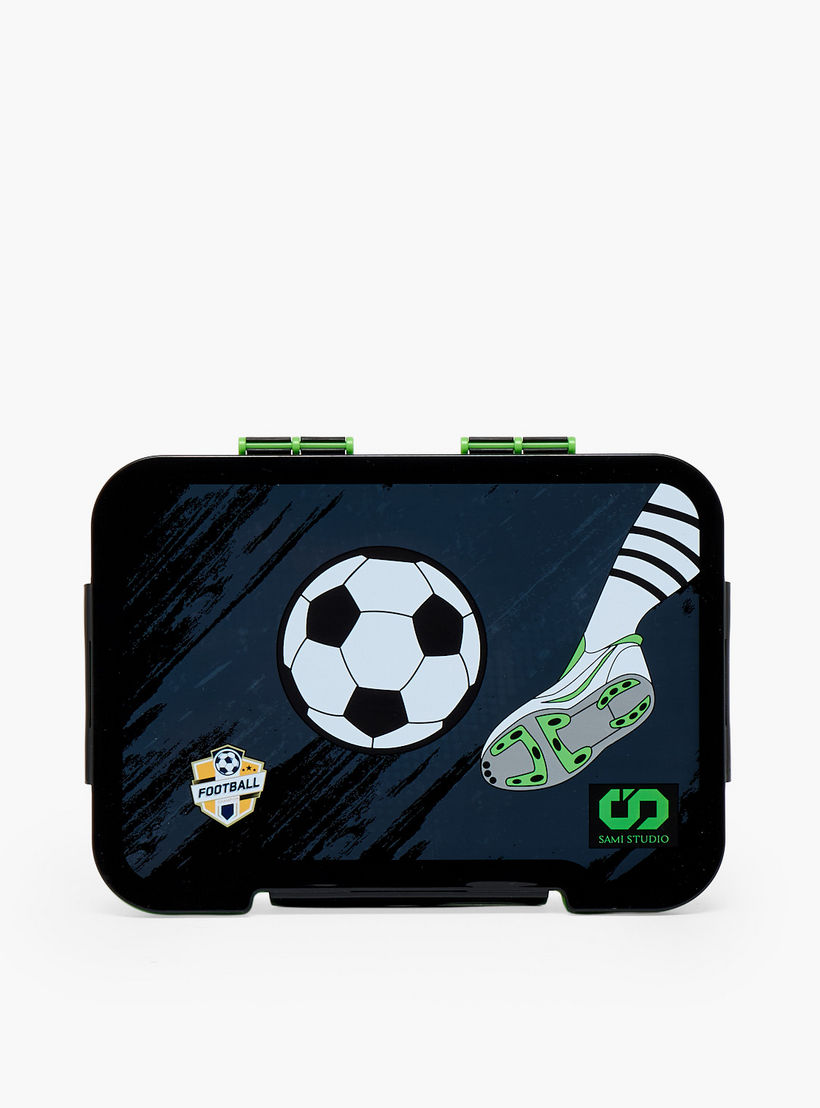 SAMI STUDIO Football 5-Piece School Trolley Bag Set for Boys 5-8 Years with Lunch Bag - 16 inches-school-bagsandbackpacks-trolleybags-image-18