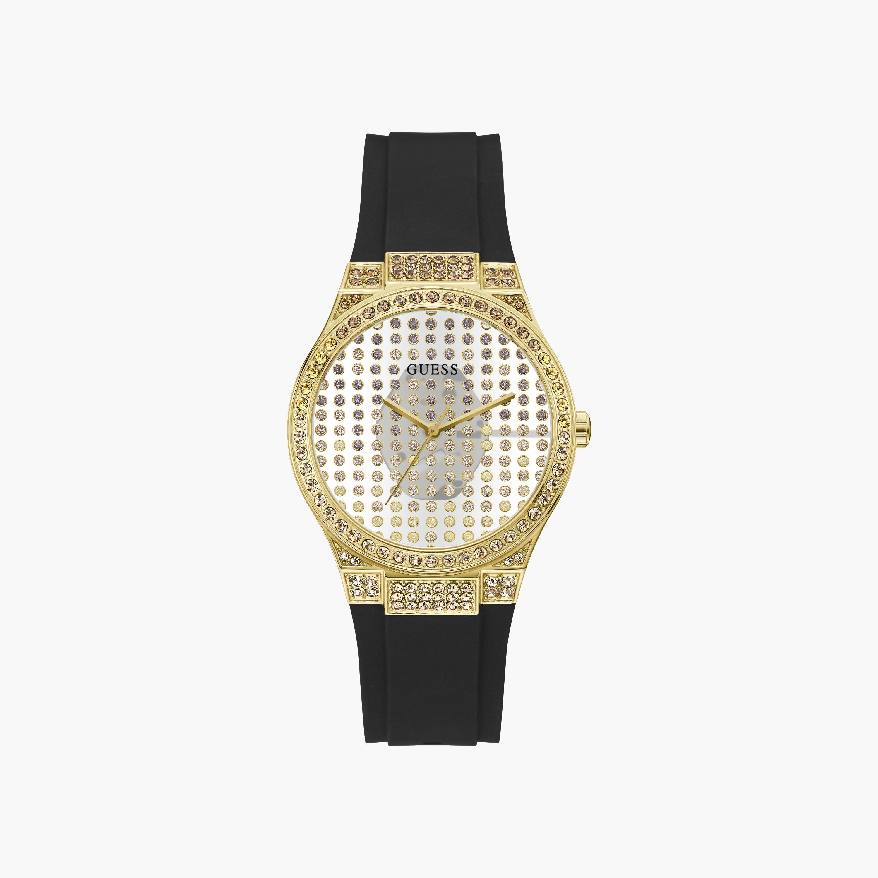 Guess Crystal Embellished Quartz Watch-women-watchesandjewellery-watches-image-1