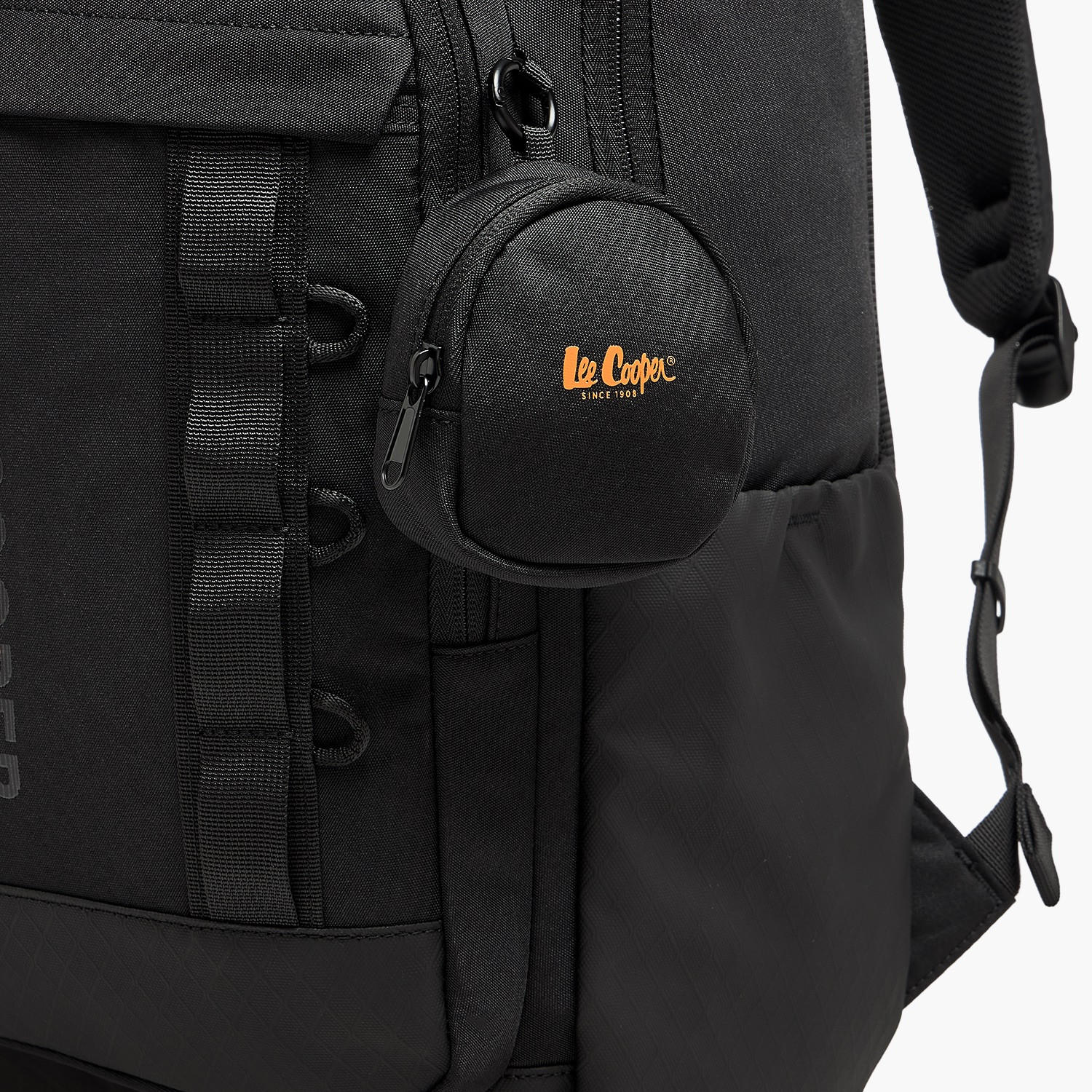 شنطة ظهر بأحزمة كتف مبطنة وطبعات الشعار للأطفال بعمر 13 سنة فما فوق من لي كوبر-boys-accessories-bagsandbackpacks-image-2