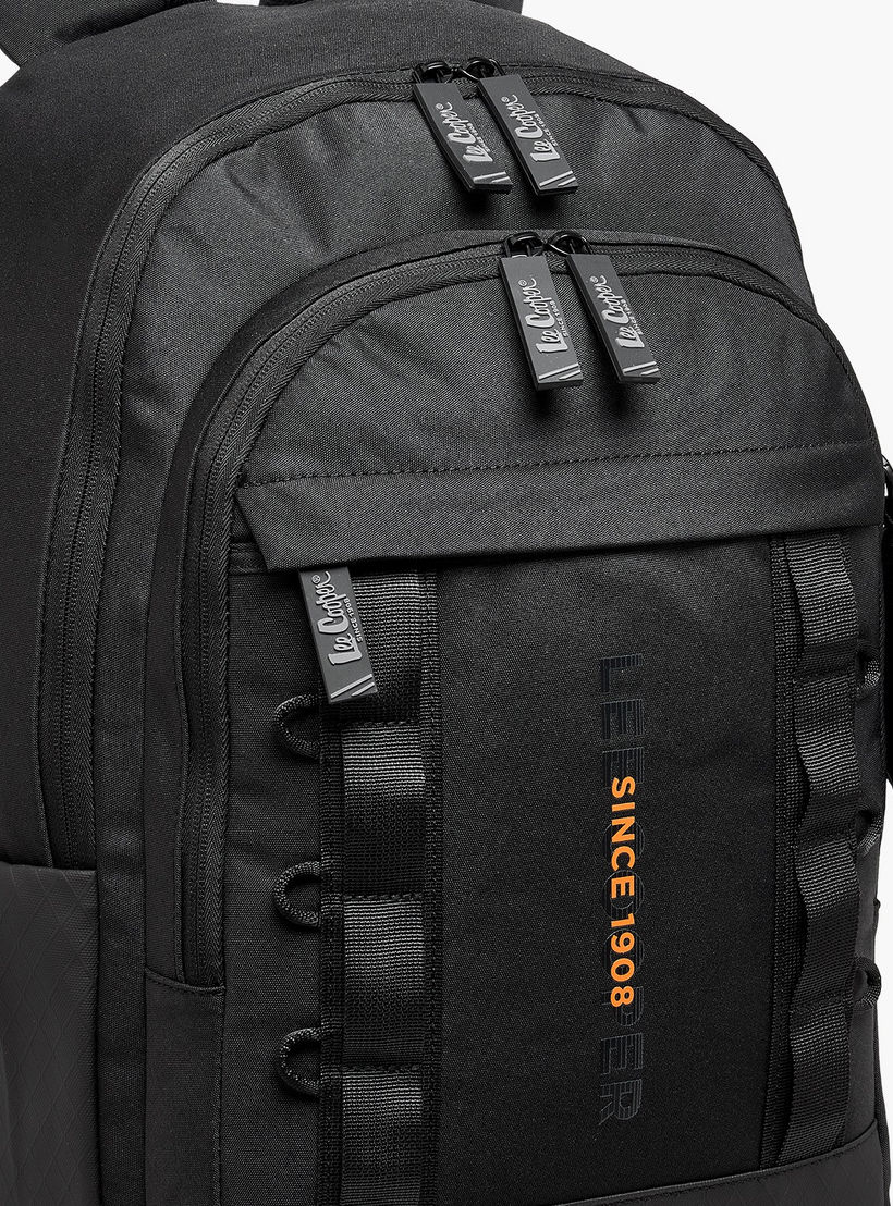 شنطة ظهر بأحزمة كتف مبطنة وطبعات الشعار للأطفال بعمر 13 سنة فما فوق من لي كوبر-boys-accessories-bagsandbackpacks-image-3