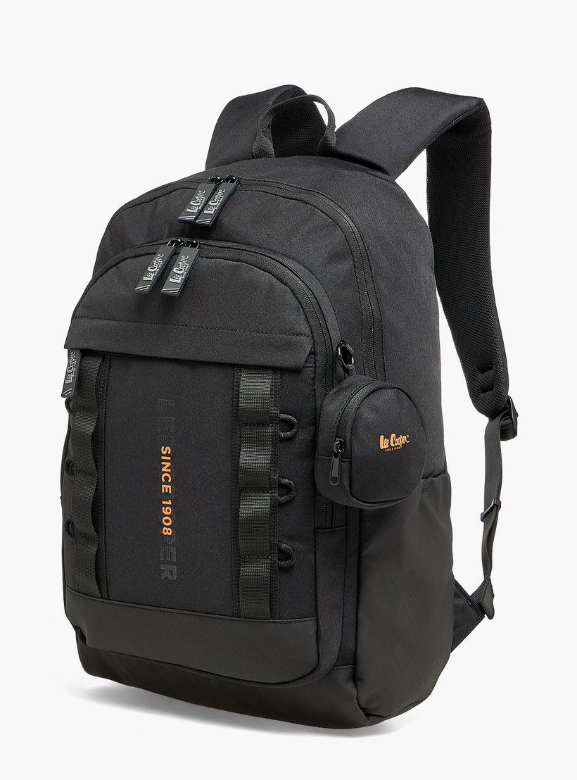 شنطة ظهر بأحزمة كتف مبطنة وطبعات الشعار للأطفال بعمر 13 سنة فما فوق من لي كوبر-boys-accessories-bagsandbackpacks-image-5