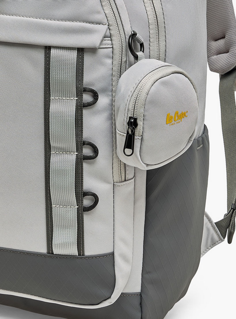 شنطة ظهر بأحزمة كتف مبطنة وطبعات الشعار للأطفال بعمر 13 سنة فما فوق من لي كوبر-boys-accessories-bagsandbackpacks-image-2