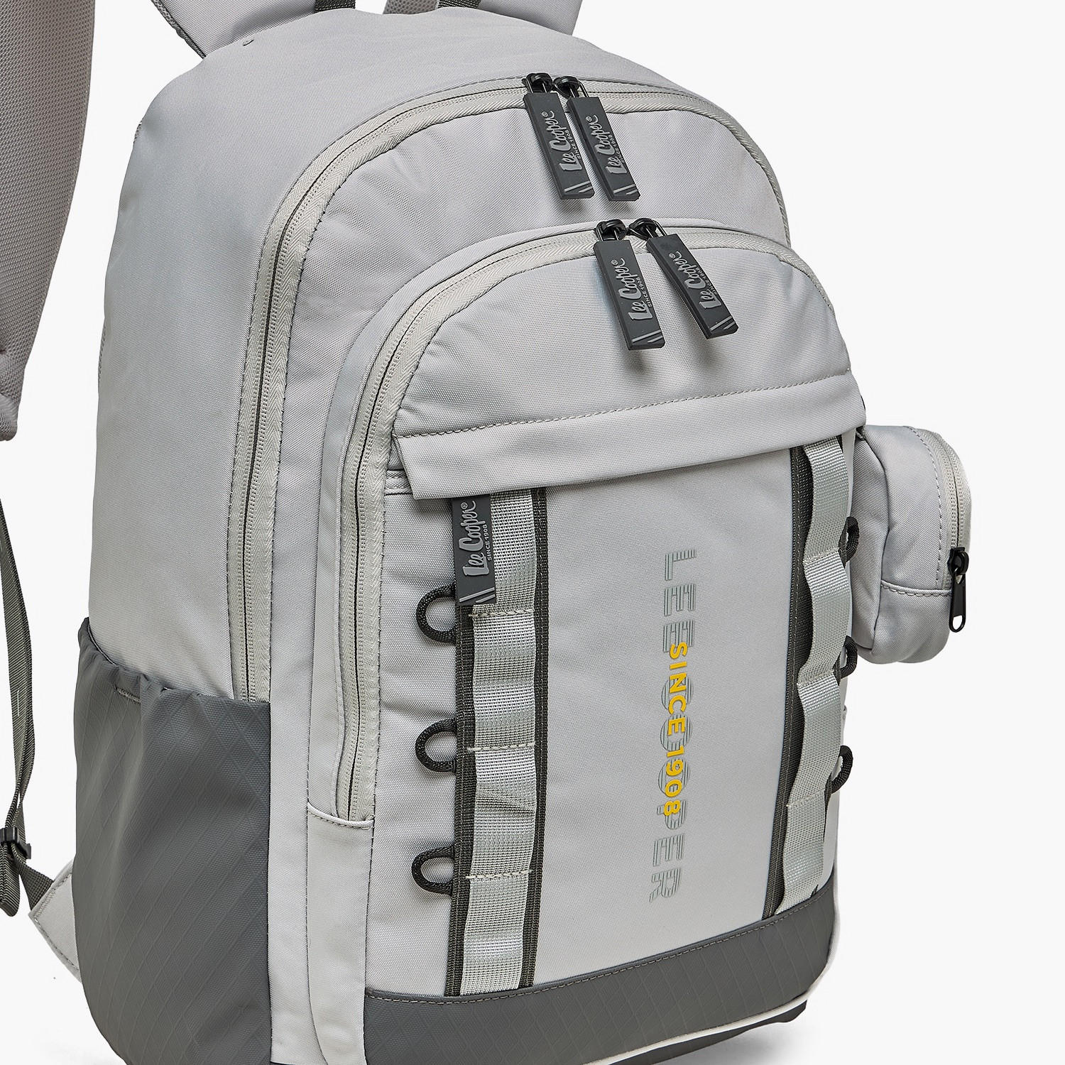 شنطة ظهر بأحزمة كتف مبطنة وطبعات الشعار للأطفال بعمر 13 سنة فما فوق من لي كوبر-boys-accessories-bagsandbackpacks-image-3