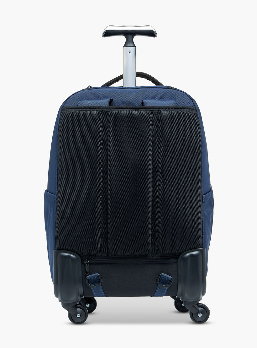 Lee Cooper Solid Trolley Bag for Kids 13 Years+ with Retractable Handle-school-bagsandbackpacks-trolleybags-image-10