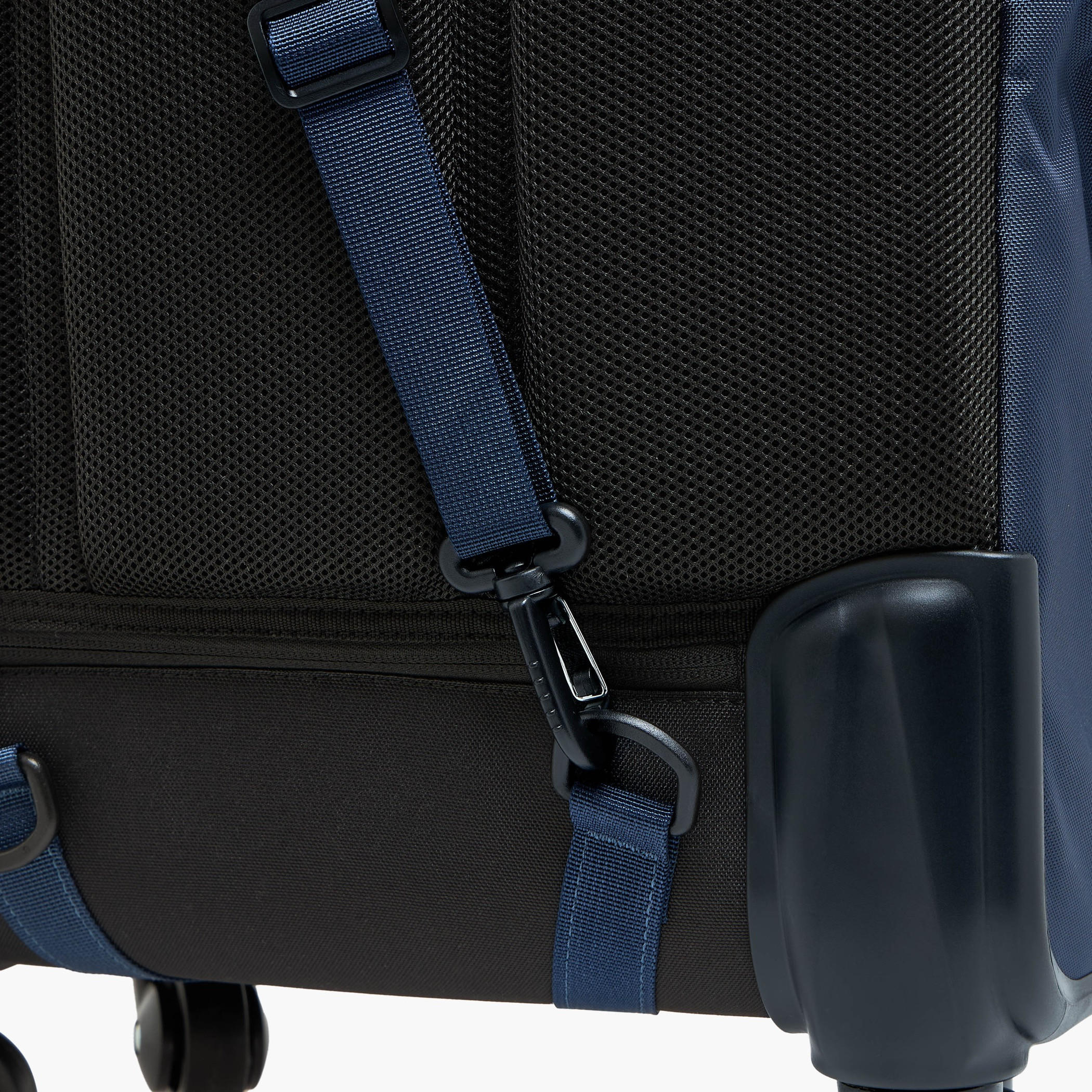 Lee Cooper Solid Trolley Bag for Kids 13 Years+ with Retractable Handle-school-bagsandbackpacks-trolleybags-image-12