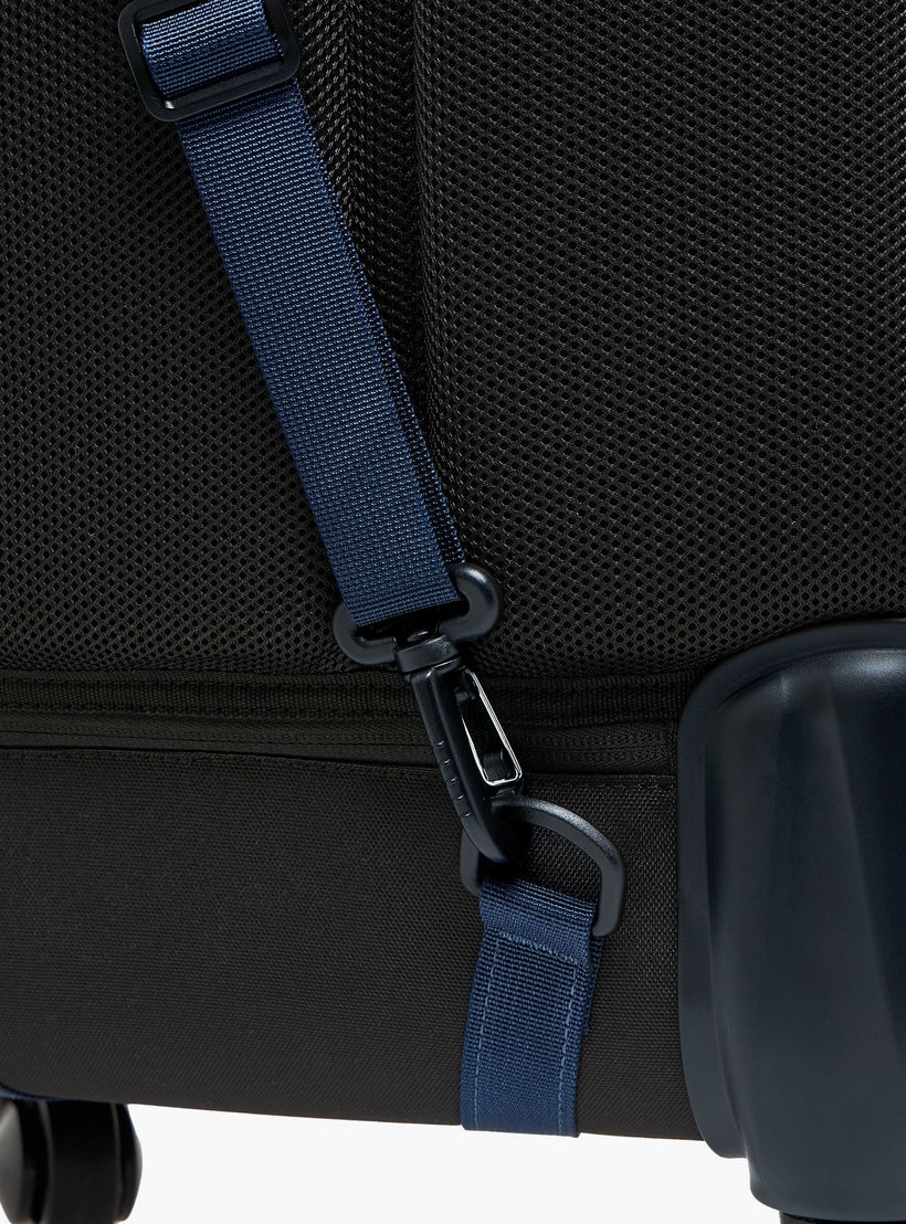 Lee Cooper Solid Trolley Bag for Kids 13 Years+ with Retractable Handle-school-bagsandbackpacks-trolleybags-image-12
