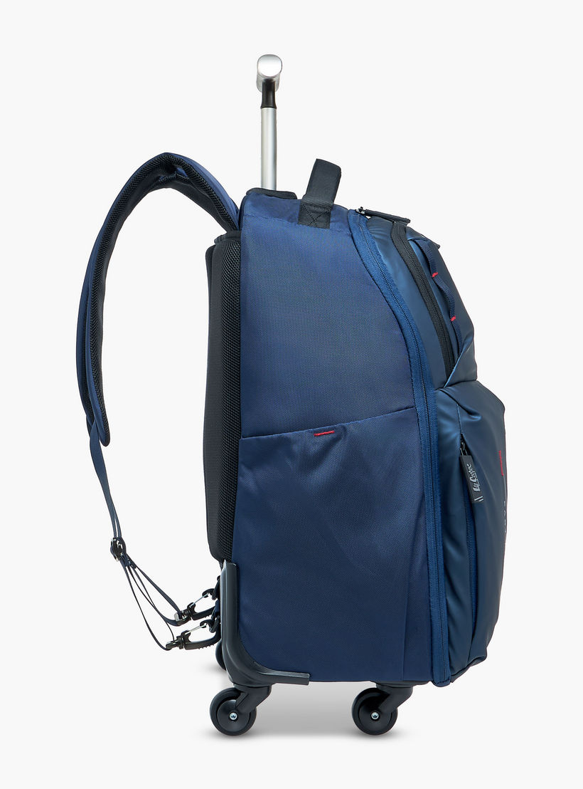 Lee Cooper Solid Trolley Bag for Kids 13 Years+ with Retractable Handle-school-bagsandbackpacks-trolleybags-image-8