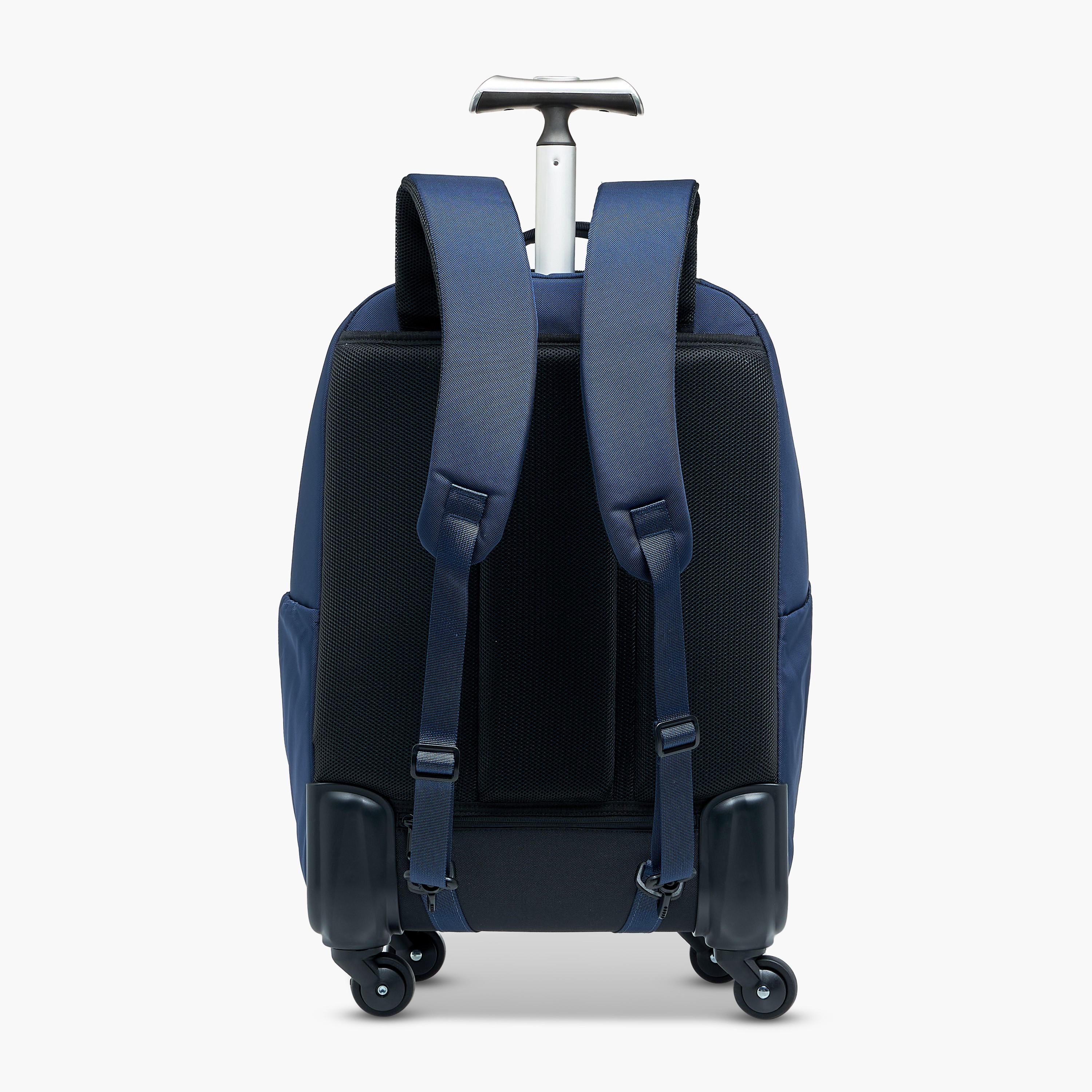 Lee Cooper Solid Trolley Bag for Kids 13 Years+ with Retractable Handle-school-bagsandbackpacks-trolleybags-image-9