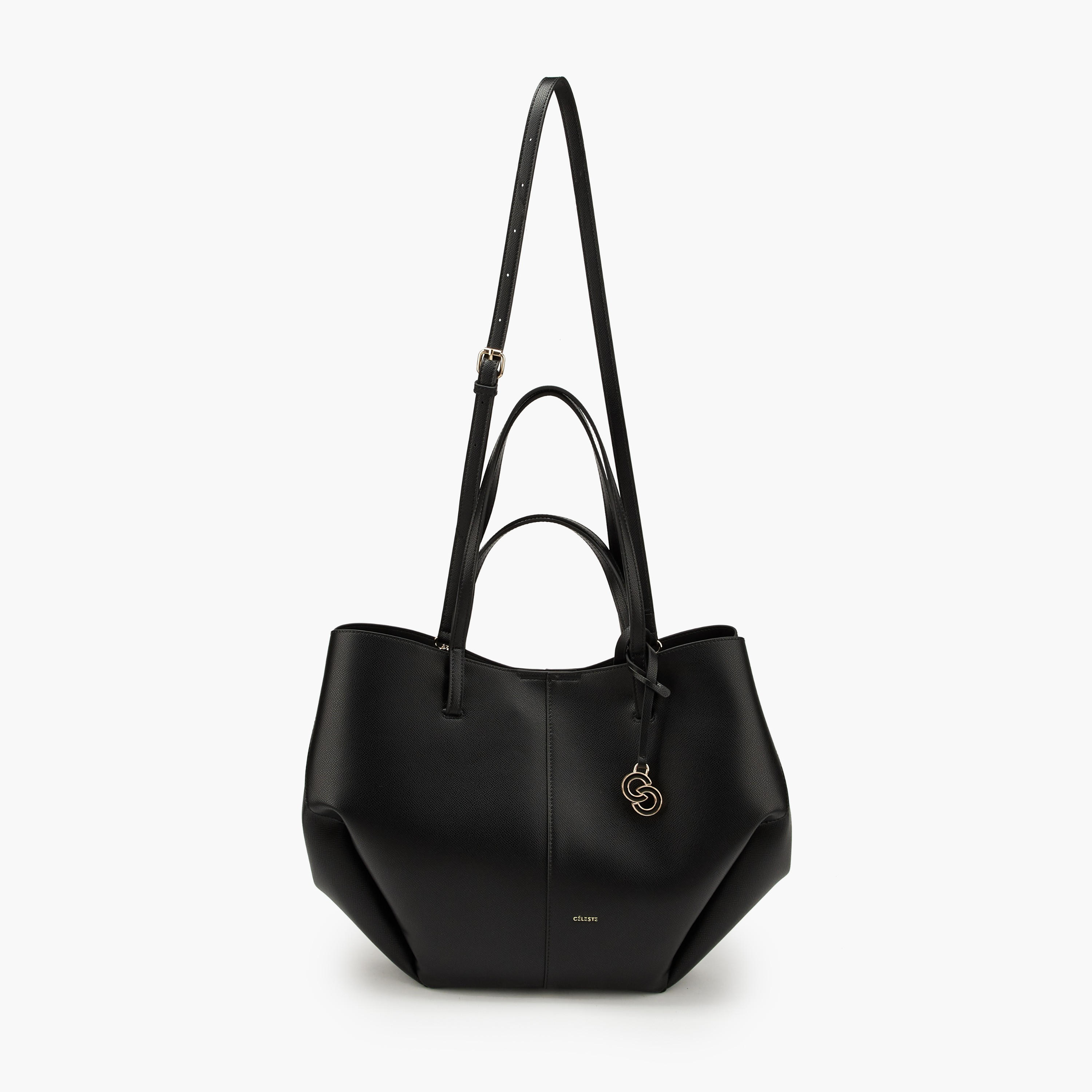 شنطة توت سادة مع محفظة قابلة للفصل من سيليست-women-bagsandwallets-handbags-image-3