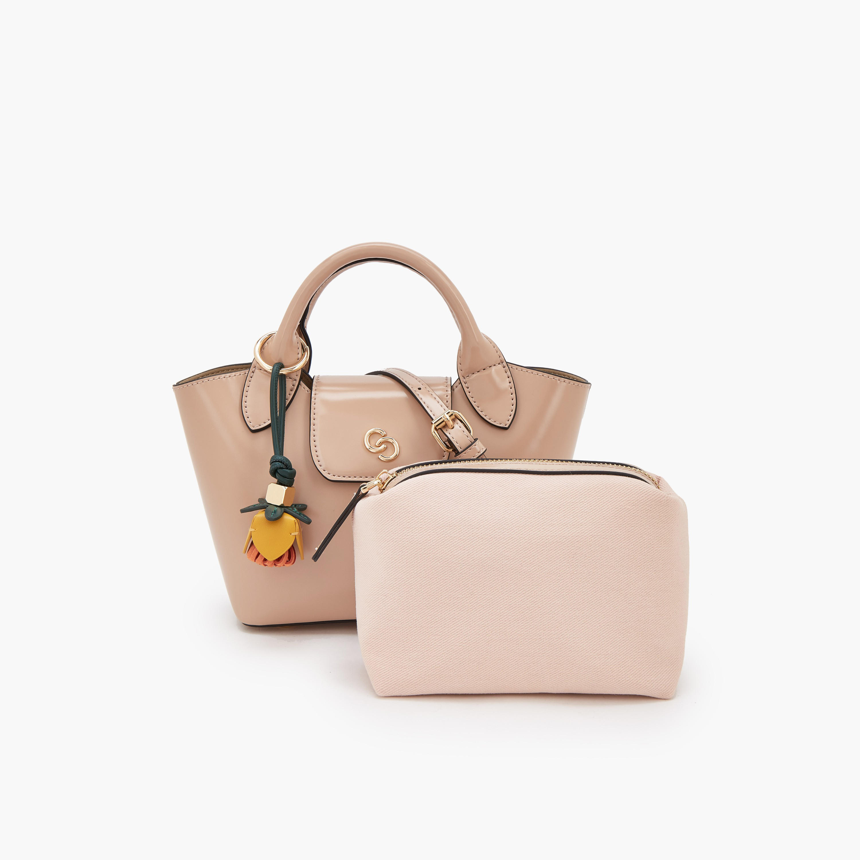 شنطة توت سادة مع شنطة صغيرة من سيليست-women-bagsandwallets-handbags-image-11