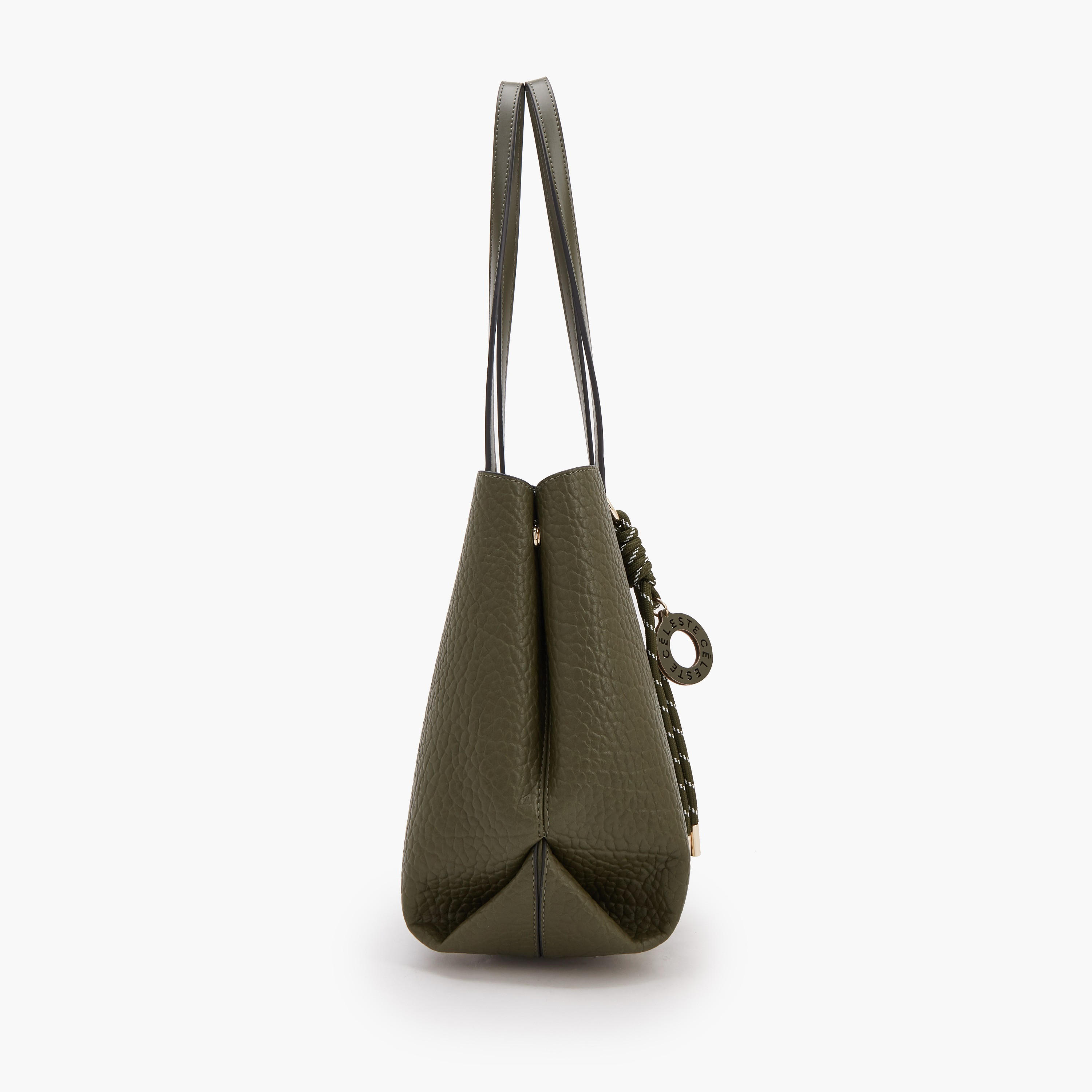 Celeste Textured Tote Bag with Pouch-women-bagsandwallets-handbags-image-6