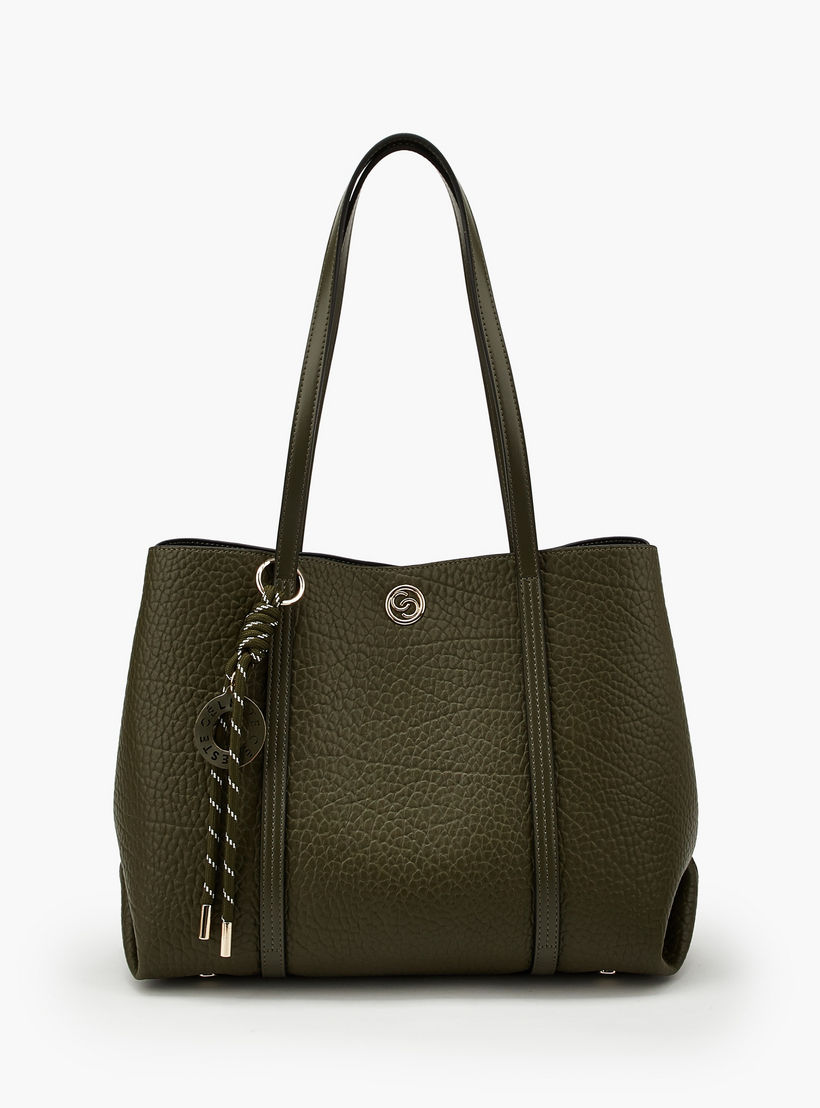 Celeste Textured Tote Bag with Pouch-women-bagsandwallets-handbags-image-3