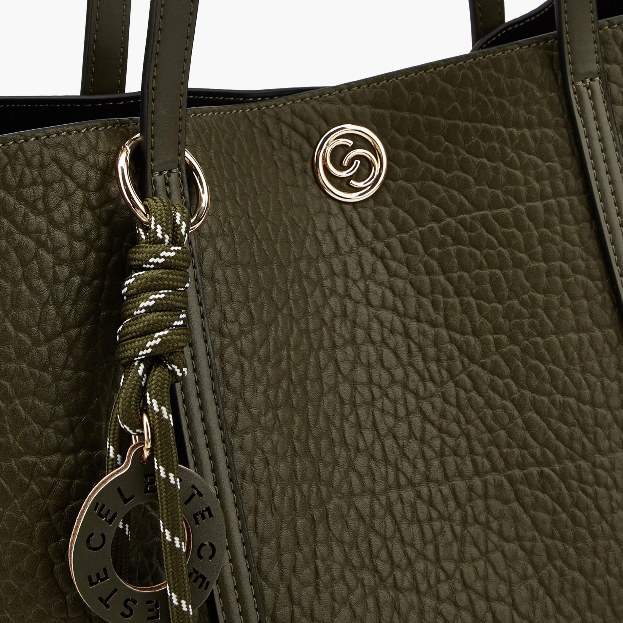 Celeste Textured Tote Bag with Pouch-women-bagsandwallets-handbags-image-9