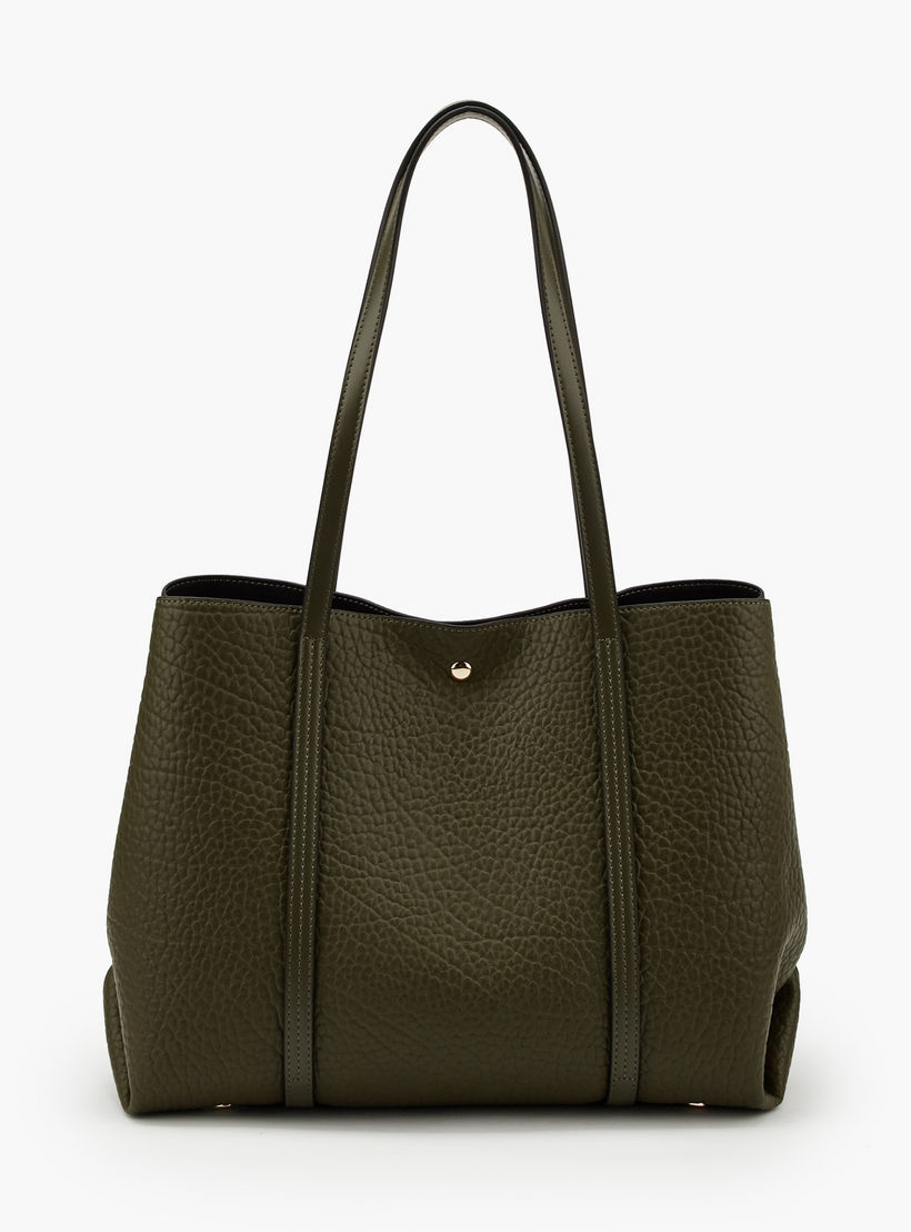 Celeste Textured Tote Bag with Pouch-women-bagsandwallets-handbags-image-4