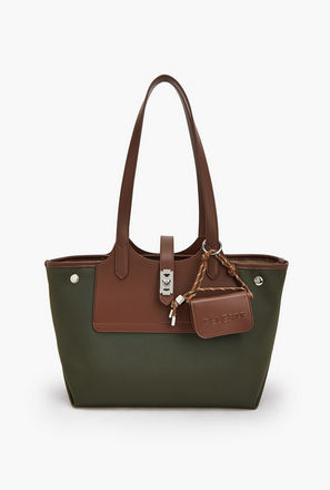 شنطة توتي بارزة الملمس بشنطة صغيرة وسحاب إغلاق من سيليست-women-bagsandwallets-handbags-image-1