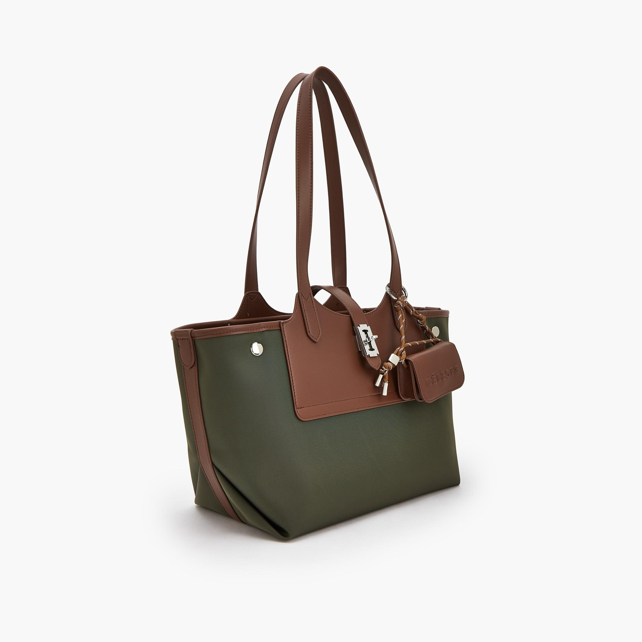 شنطة توتي بارزة الملمس بشنطة صغيرة وسحاب إغلاق من سيليست-women-bagsandwallets-handbags-image-2