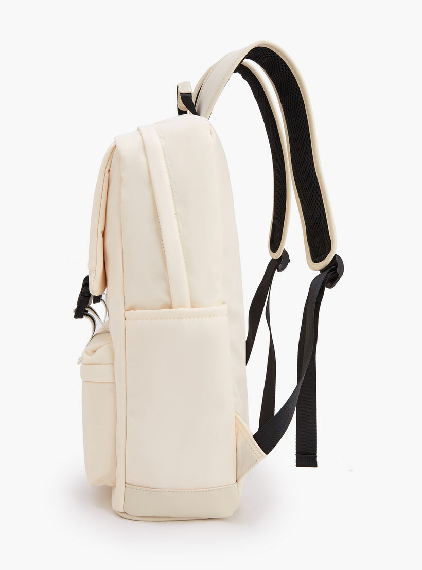 Lee Cooper Solid Backpack with Buckle Closure-school-bagsandbackpacks-backpacks-image-6