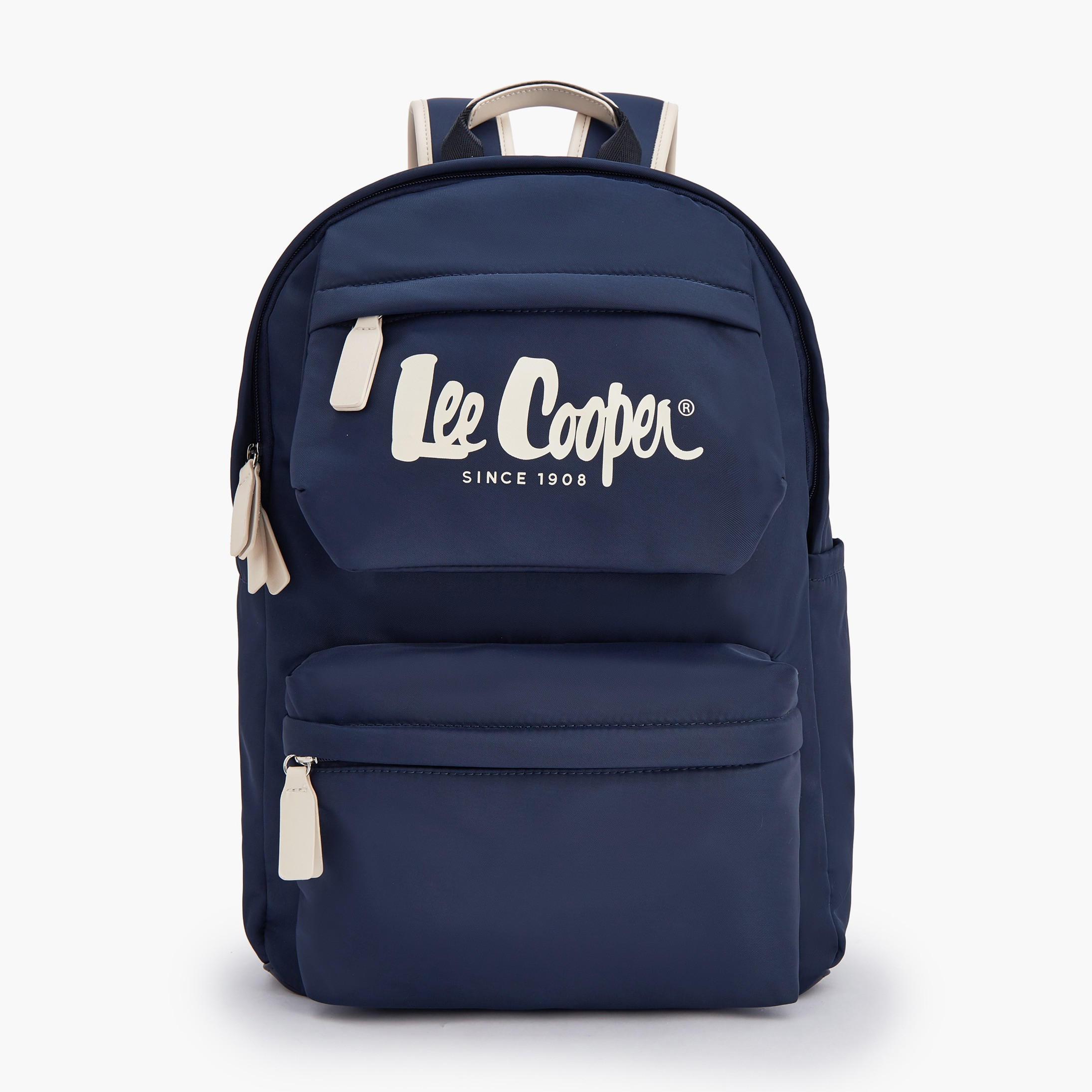 شنطة ظهر بطبعة الشعار مع أحزمة كتف قابلة للتعديل من لي كوبر-school-bagsandbackpacks-backpacks-image-1