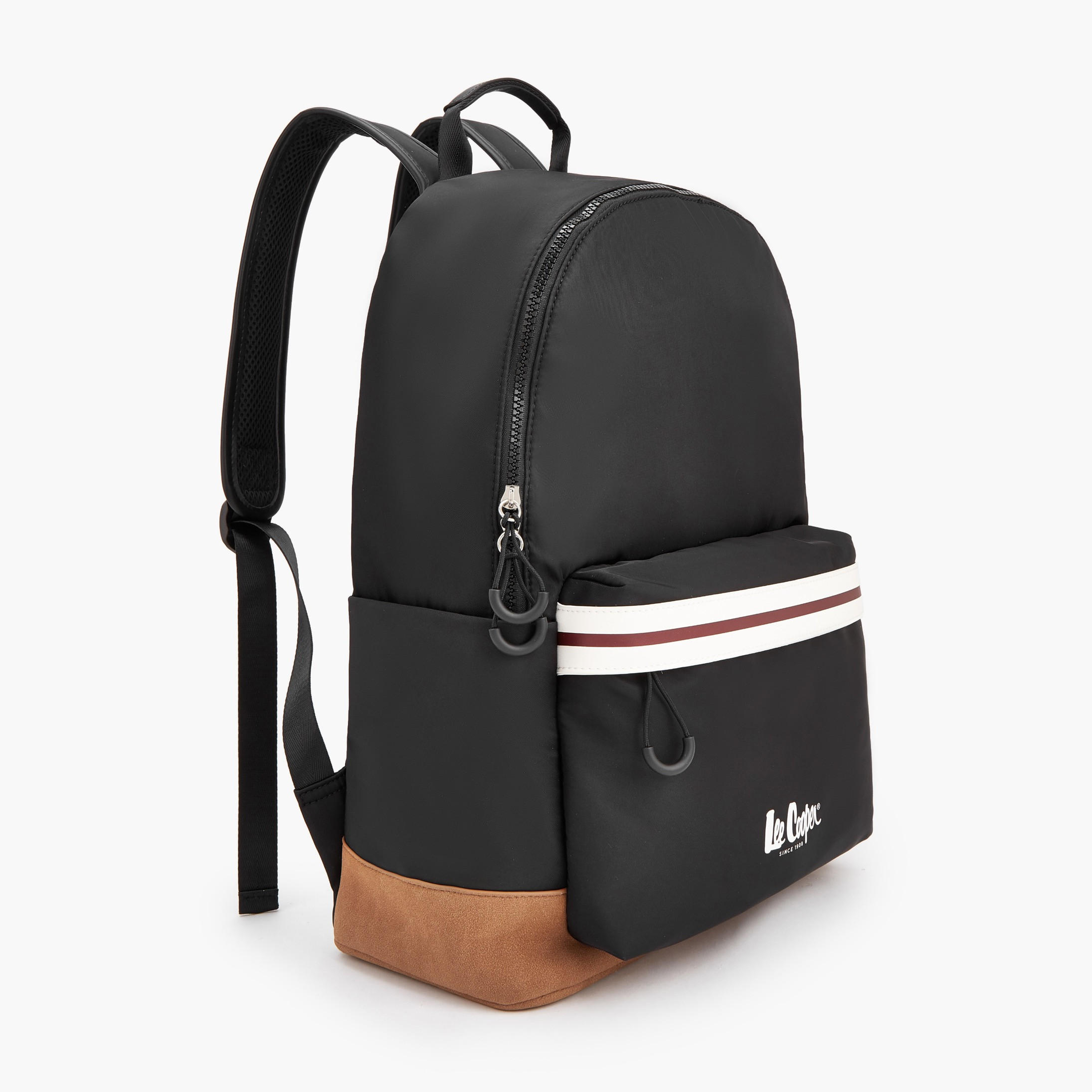 شنطة ظهر بأحزمة كتف قابلة للتعديل وطبعات الشعار من لي كوبر-school-bagsandbackpacks-backpacks-image-4