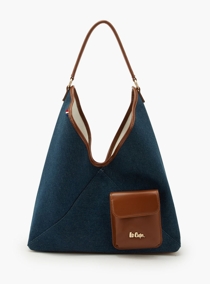 شنطة كتف دينم مع محفظة من لي كوبر-women-bagsandwallets-handbags-image-3