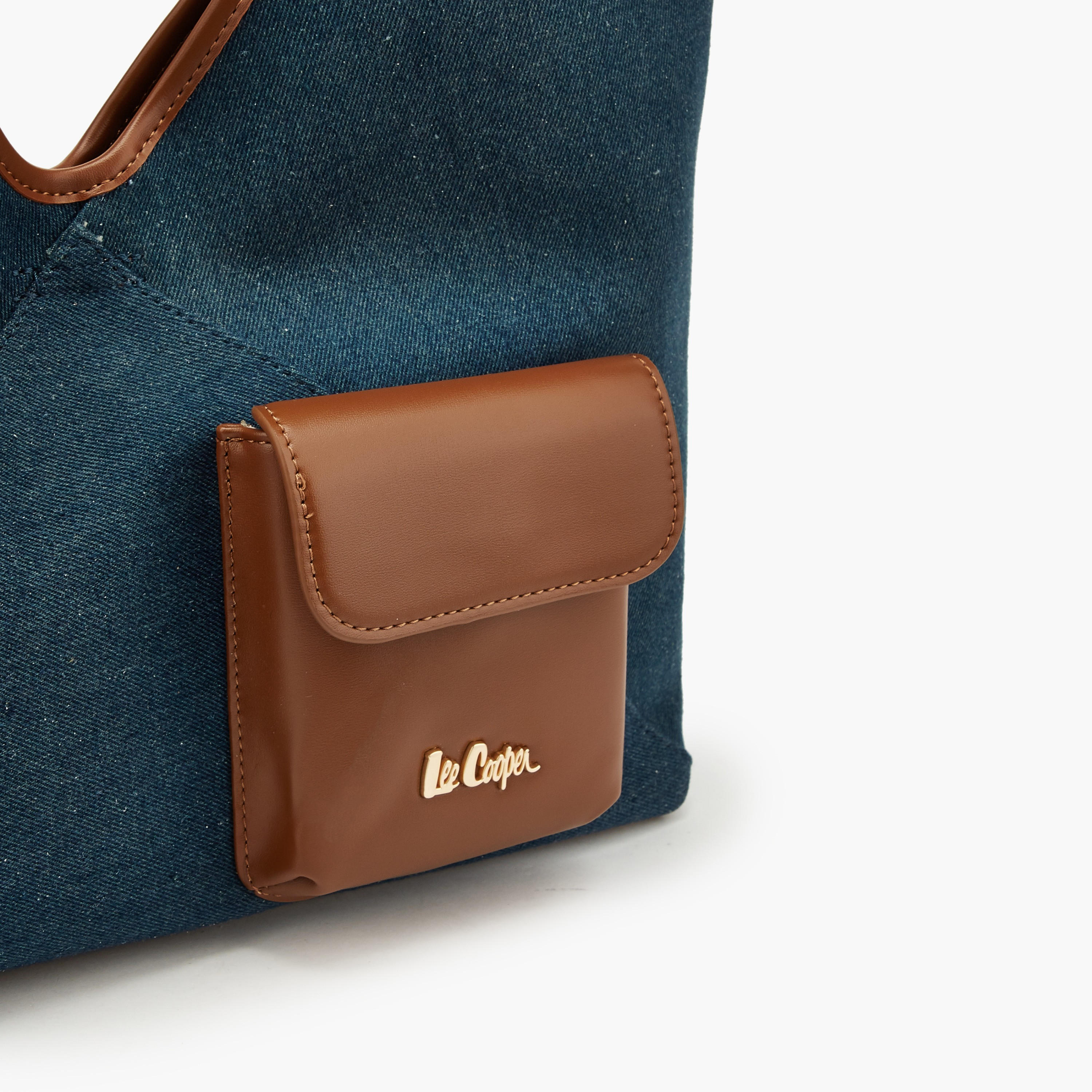 شنطة كتف دينم مع محفظة من لي كوبر-women-bagsandwallets-handbags-image-9