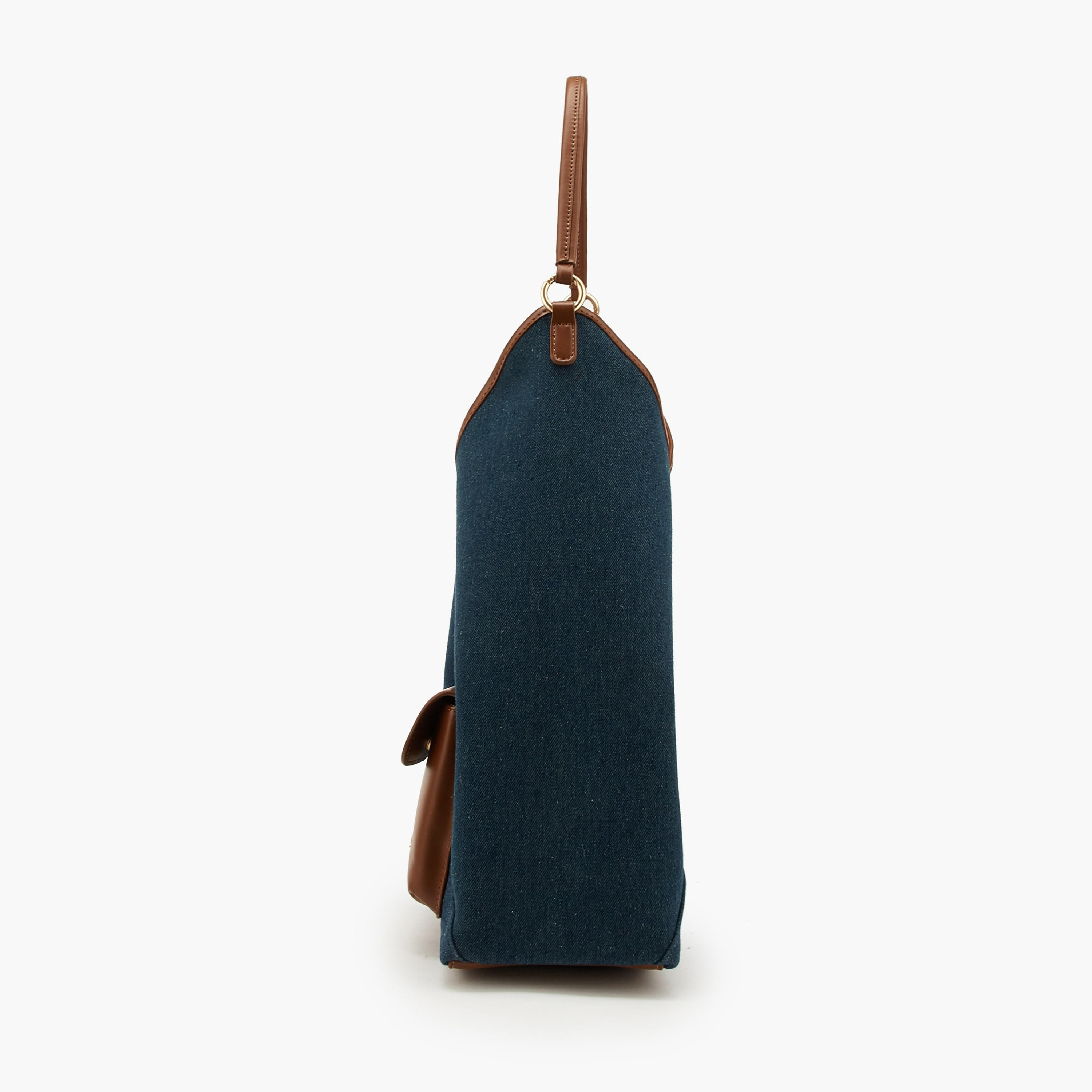 شنطة كتف دينم مع محفظة من لي كوبر-women-bagsandwallets-handbags-image-5