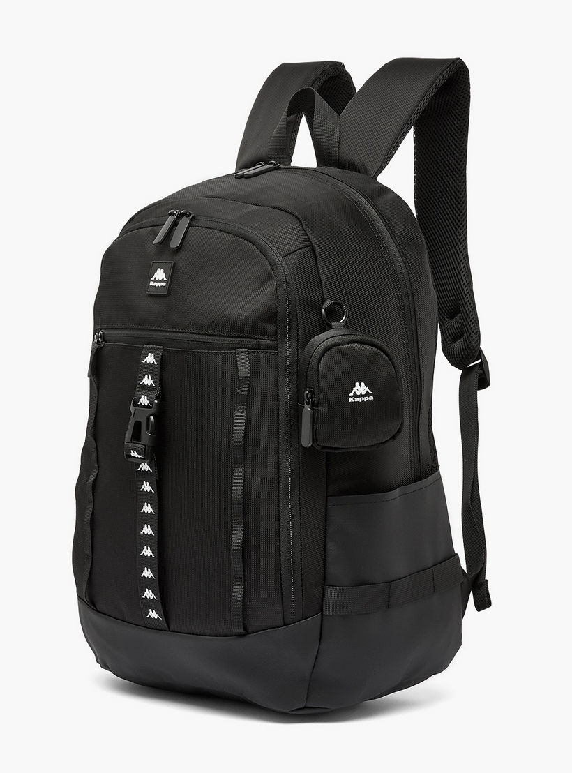 Kappa Solid Backpack for Kids 8-13 Years with Coin Pouch-boys-accessories-bagsandbackpacks-image-5