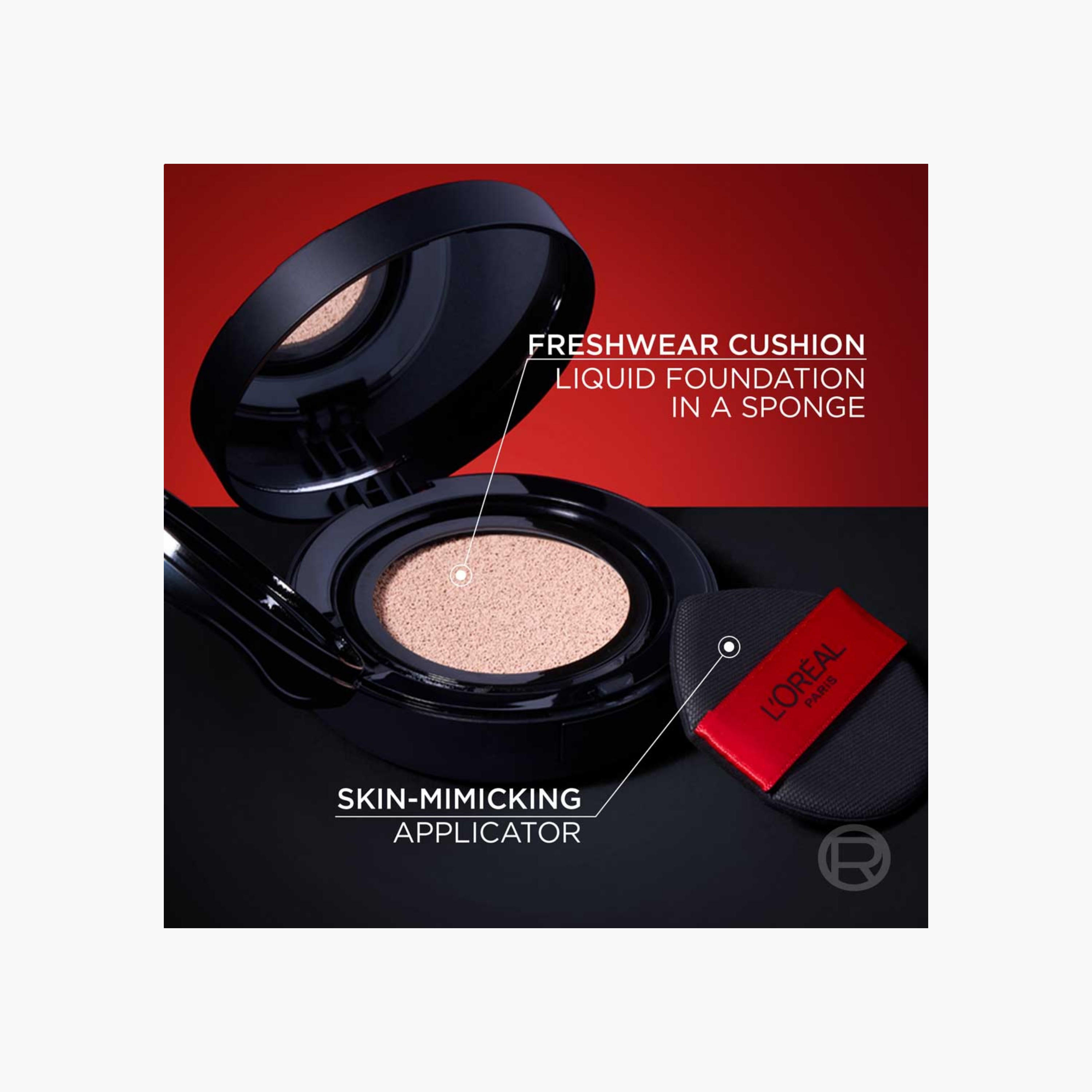 كريم أساس كوشن إنفاليبل فريش وير يدوم لـ24 ساعة من لوريال باريس-beautyandpersonalcare-makeup-face-foundations-image-40