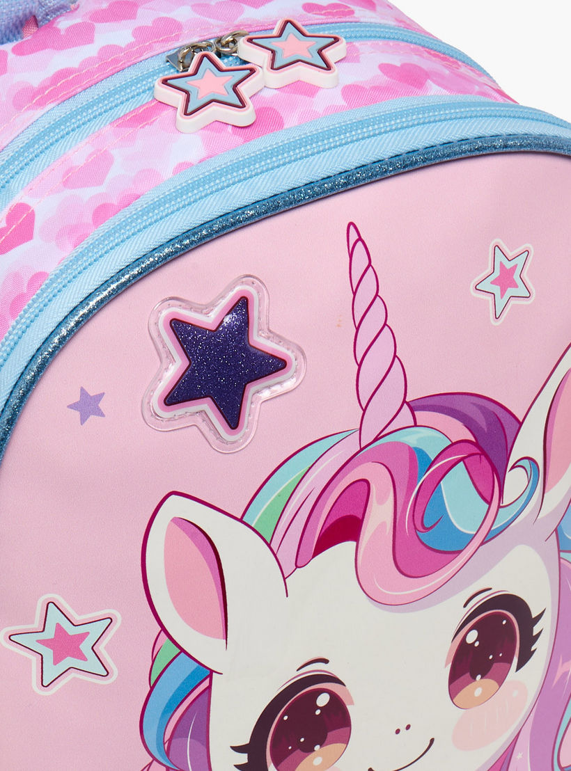 SAMI STUDIO Printed 3-Piece School Backpack Set for Girls 2-5 Years with Lunch Bag - 12 inches-school-bagsandbackpacks-backpacks-image-5