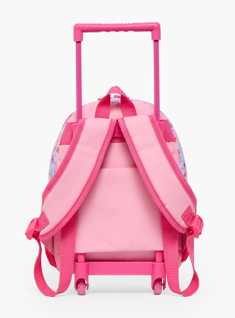 SAMI STUDIO Princess 3-Piece School Trolley Bag Set for Girl 2-5 Years with Lunch Bag - 12 inches-school-bagsandbackpacks-trolleybags-image-11