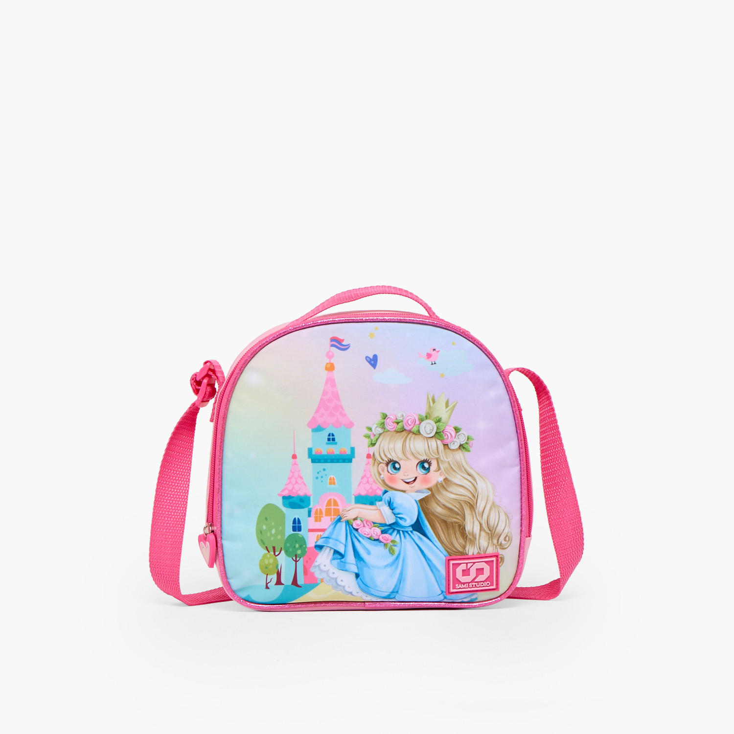 SAMI STUDIO Princess 3-Piece School Trolley Bag Set for Girl 2-5 Years with Lunch Bag - 12 inches-school-bagsandbackpacks-trolleybags-image-14