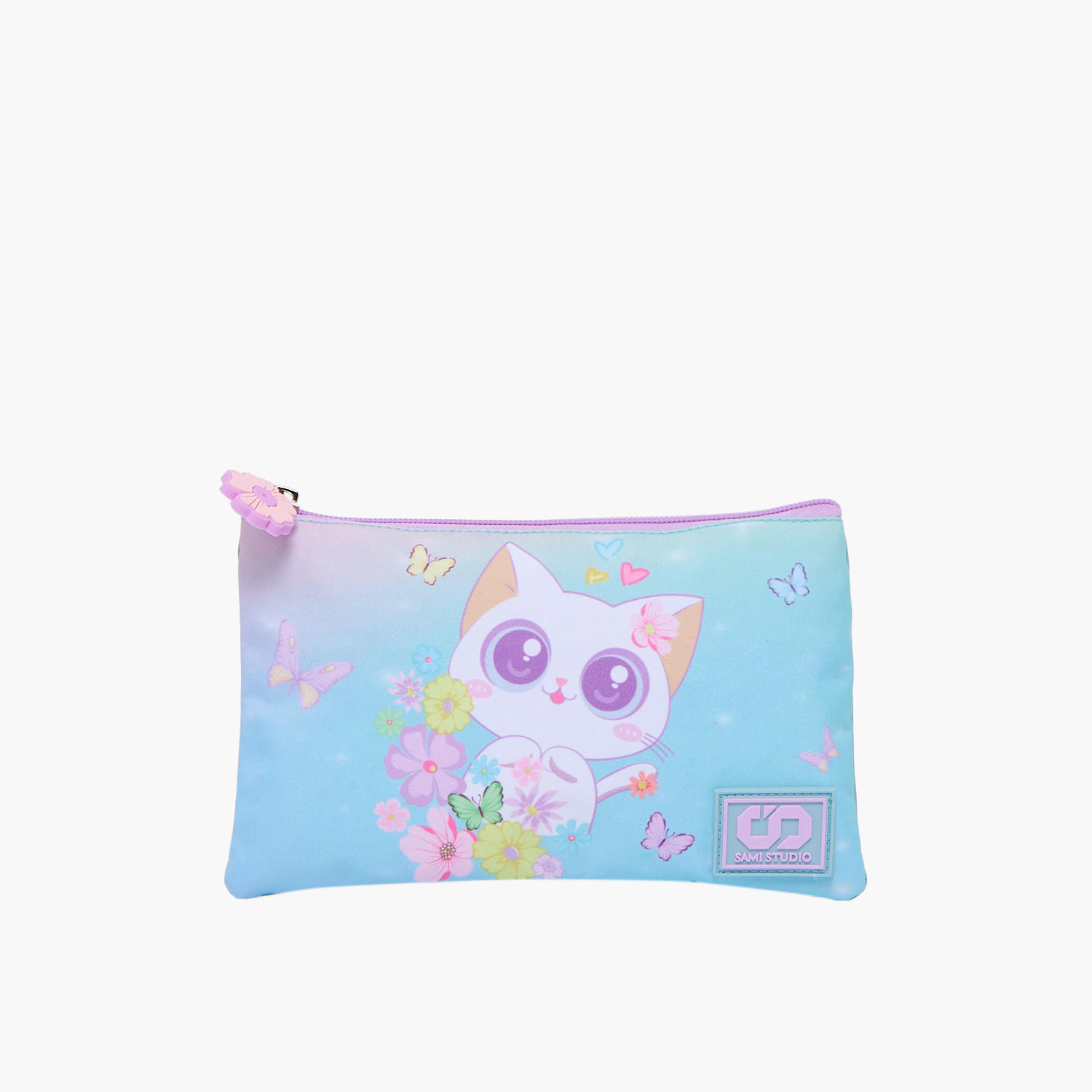 SAMI STUDIO Cat Print 3-Piece School Trolley Bag Set for Girls 2-5 Years with Lunch Bag - 12 inches-school-bagsandbackpacks-trolleybags-image-17