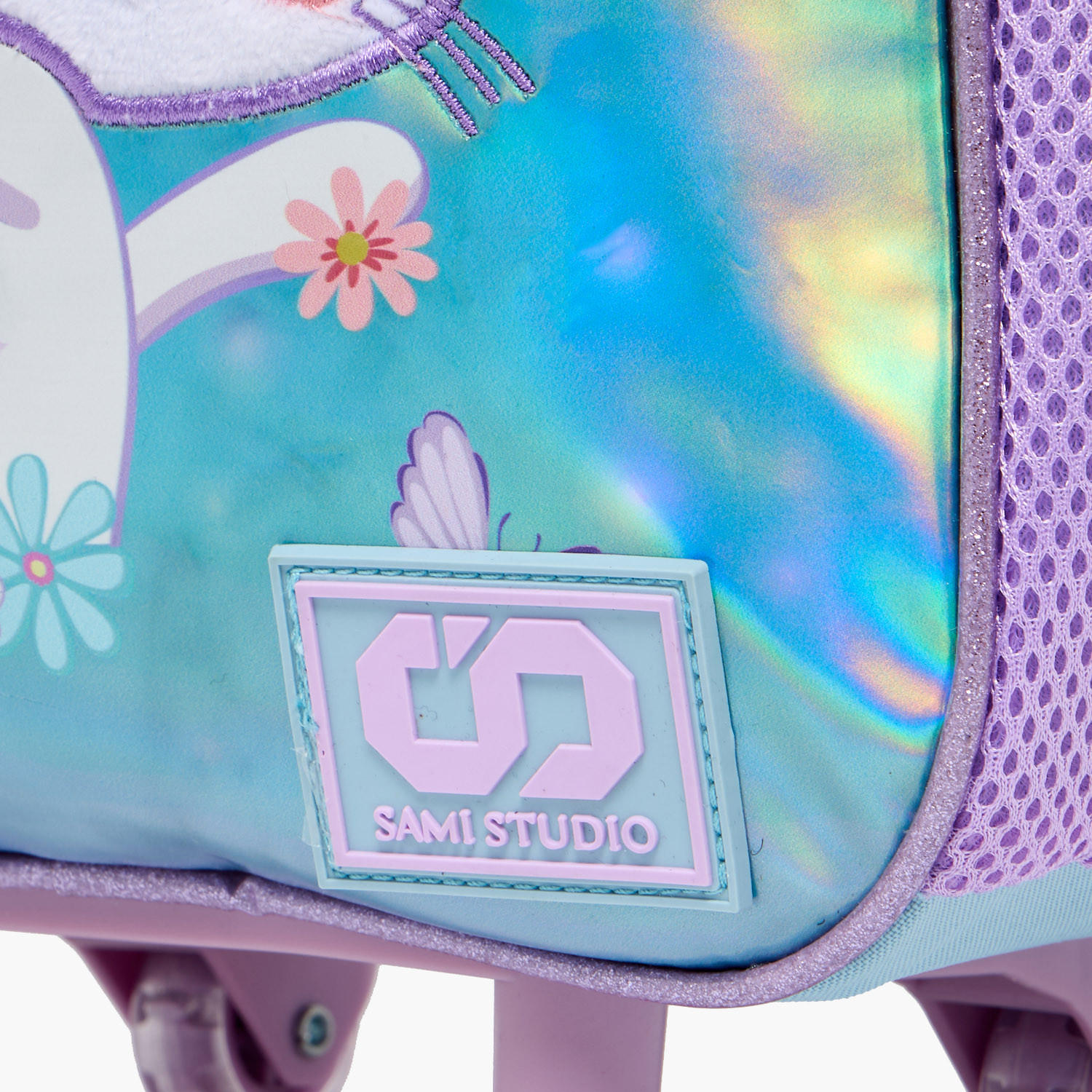 SAMI STUDIO Cat Print 3-Piece School Trolley Bag Set for Girls 2-5 Years with Lunch Bag - 12 inches-school-bagsandbackpacks-trolleybags-image-6