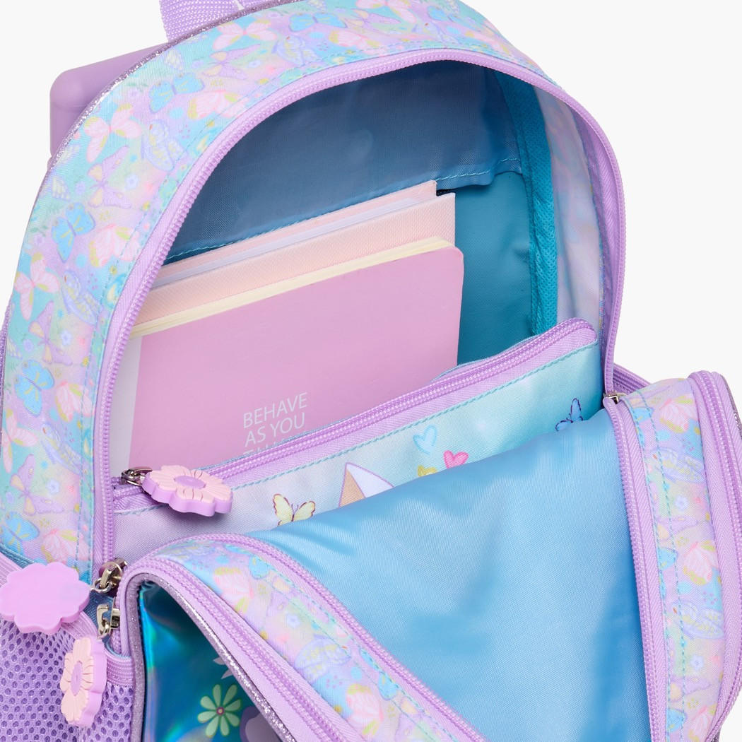 SAMI STUDIO Cat Print 3-Piece School Trolley Bag Set for Girls 2-5 Years with Lunch Bag - 12 inches-school-bagsandbackpacks-trolleybags-image-8
