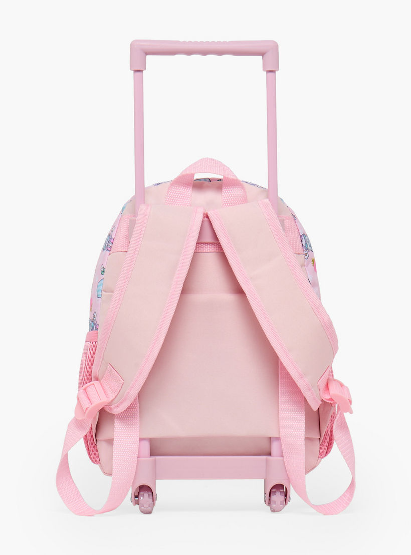SAMI STUDIO Rabbit 3-Piece School Trolley Bag Set for Girls 2-5 Years with Lunch Bag - 12 inches-school-bagsandbackpacks-trolleybags-image-11
