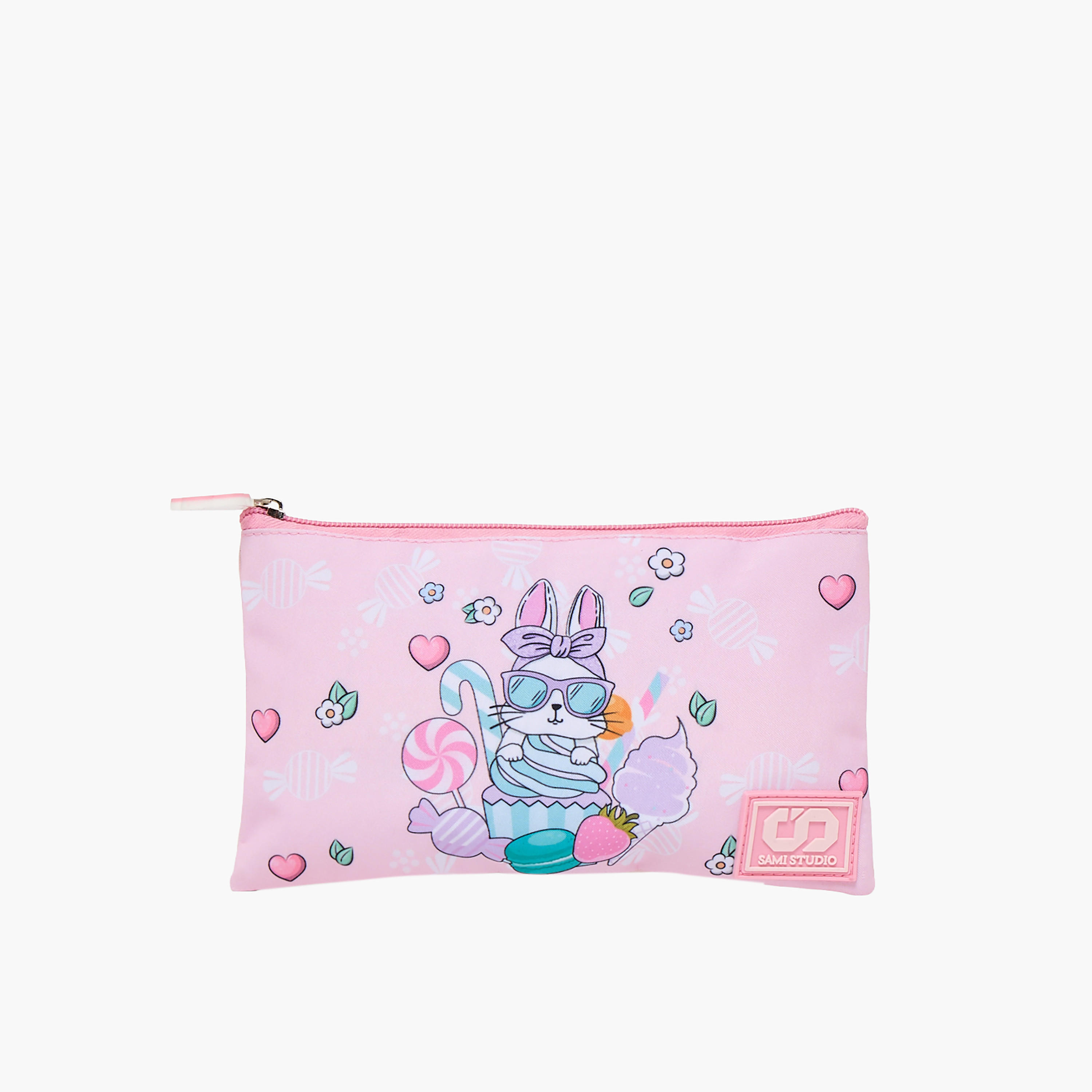 SAMI STUDIO Rabbit 3-Piece School Trolley Bag Set for Girls 2-5 Years with Lunch Bag - 12 inches-school-bagsandbackpacks-trolleybags-image-17