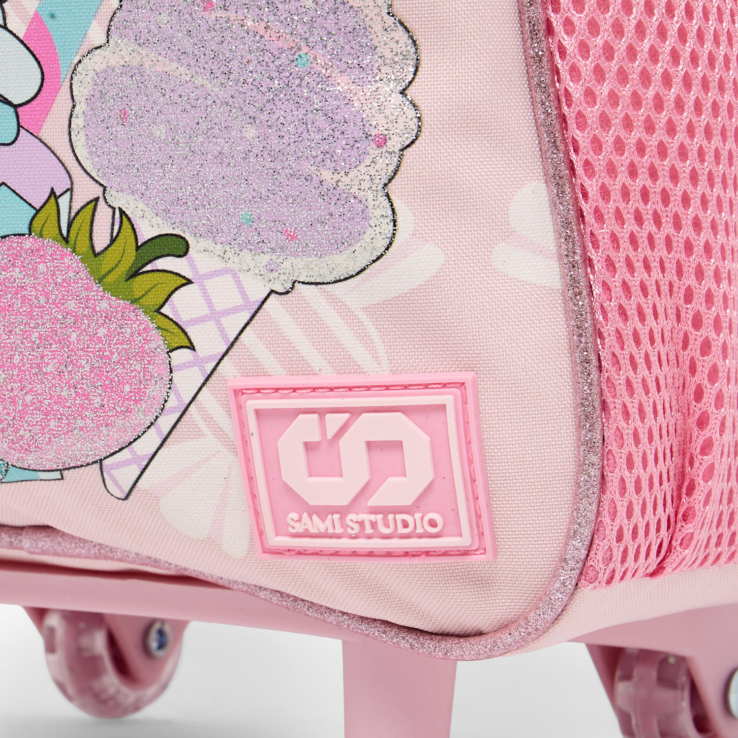 SAMI STUDIO Rabbit 3-Piece School Trolley Bag Set for Girls 2-5 Years with Lunch Bag - 12 inches-school-bagsandbackpacks-trolleybags-image-6
