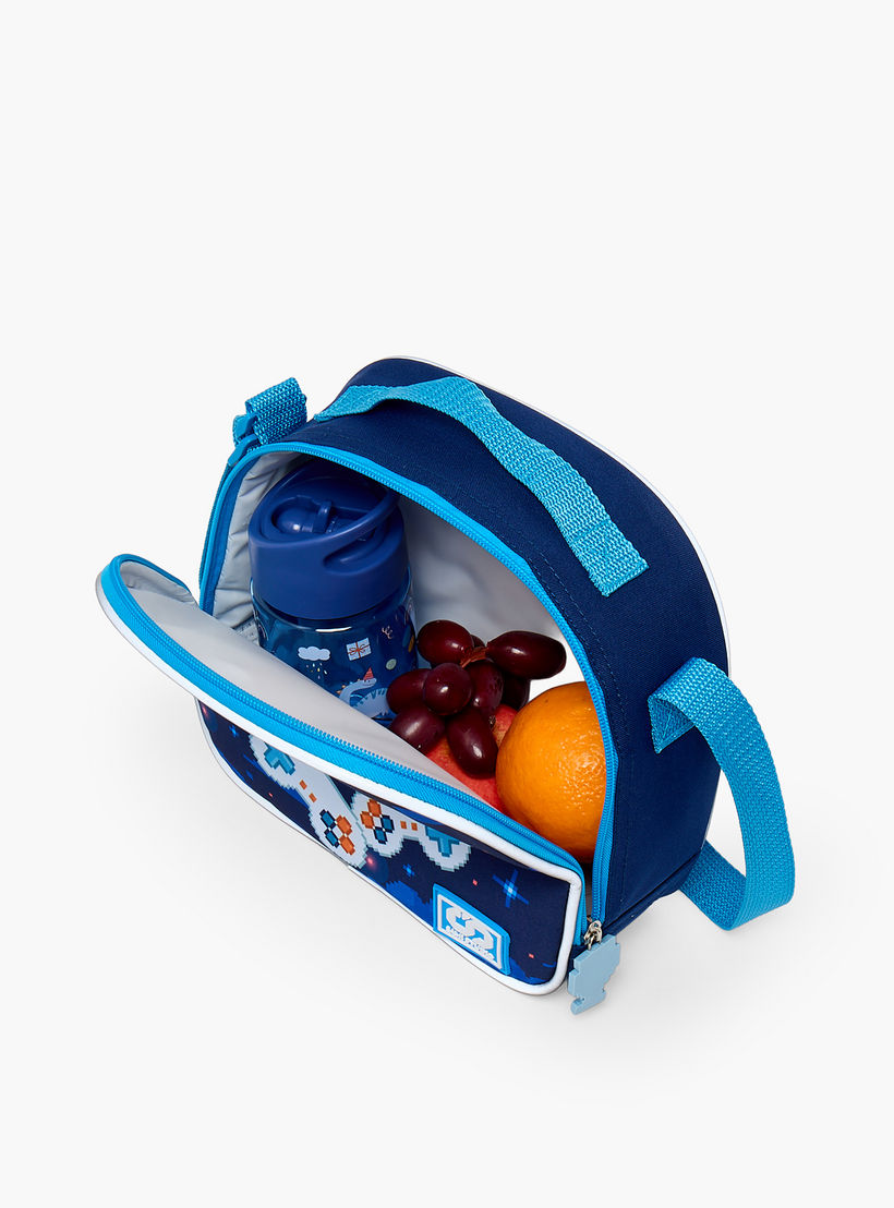 SAMI STUDIO Game Print 3-Piece School Trolley Bag Set for Boys 2-5 Years with Lunch Bag - 12 inches-school-bagsandbackpacks-trolleybags-image-16